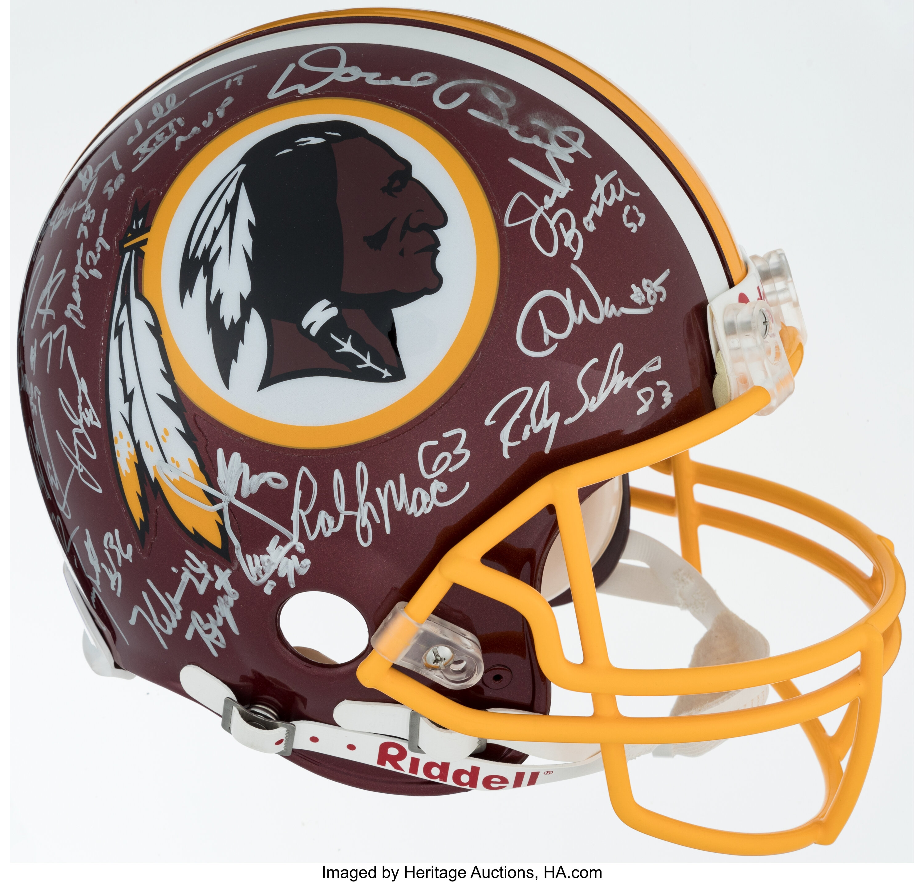 Fire Dept.: Win a Fire Helmet Signed by the Redskins Team