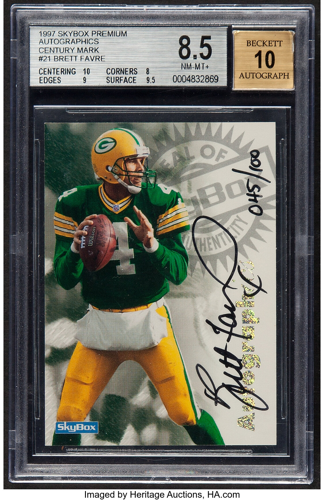 Brett Favre Memorabilia, Brett Favre Collectibles, NFL Brett Favre Signed  Gear