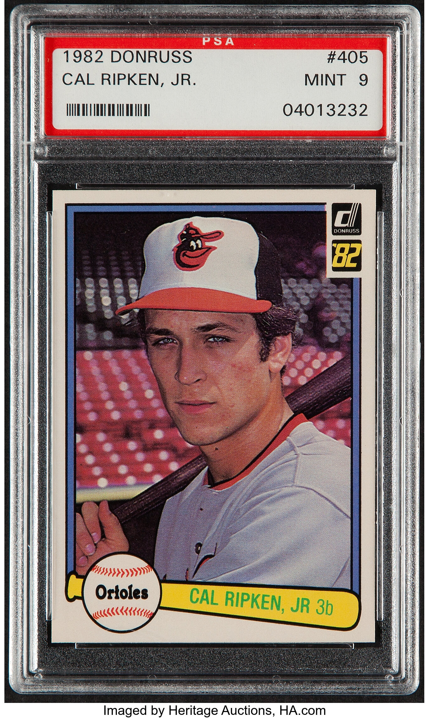 1982 Donruss Cal Ripken Jr Rookie #405 - South Auction