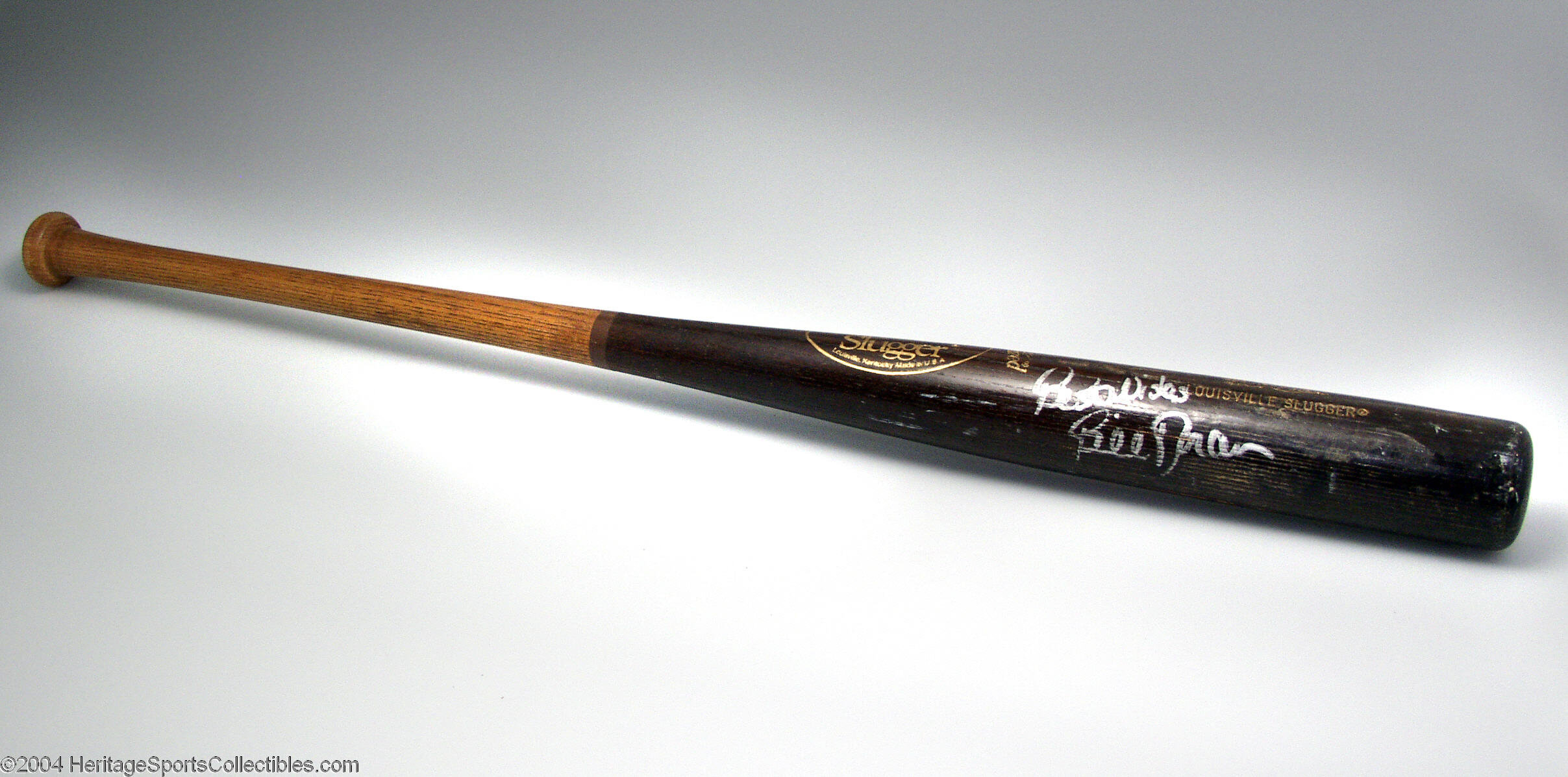 Wade Boggs Yankees Game Used Uncracked Bat PSA