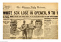 The 1919 Black Sox scandal -- Chicago Tribune