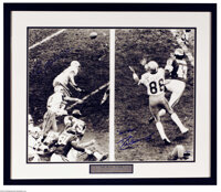 Chuck Bednarik Philadelphia Eagles Signed Autographed 16 x 20 Photo Five  Star Grading COA