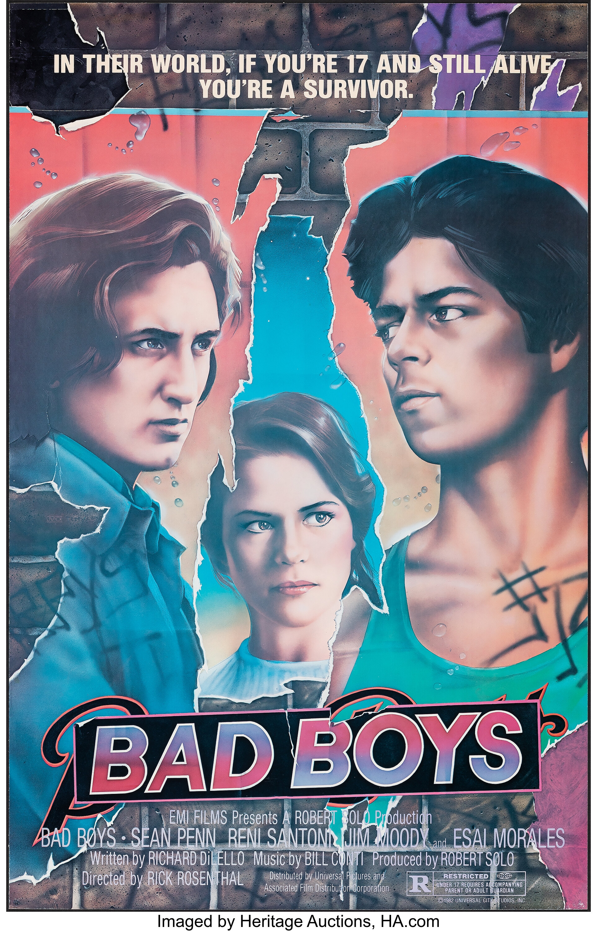 bad boys 1983 poster