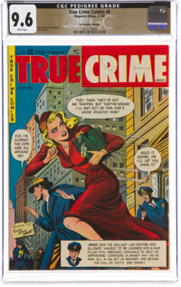 True Crime Comics #6 The Promise Collection Pedigree (Magazine Village, 1949) CGC NM+ 9.6 White pages