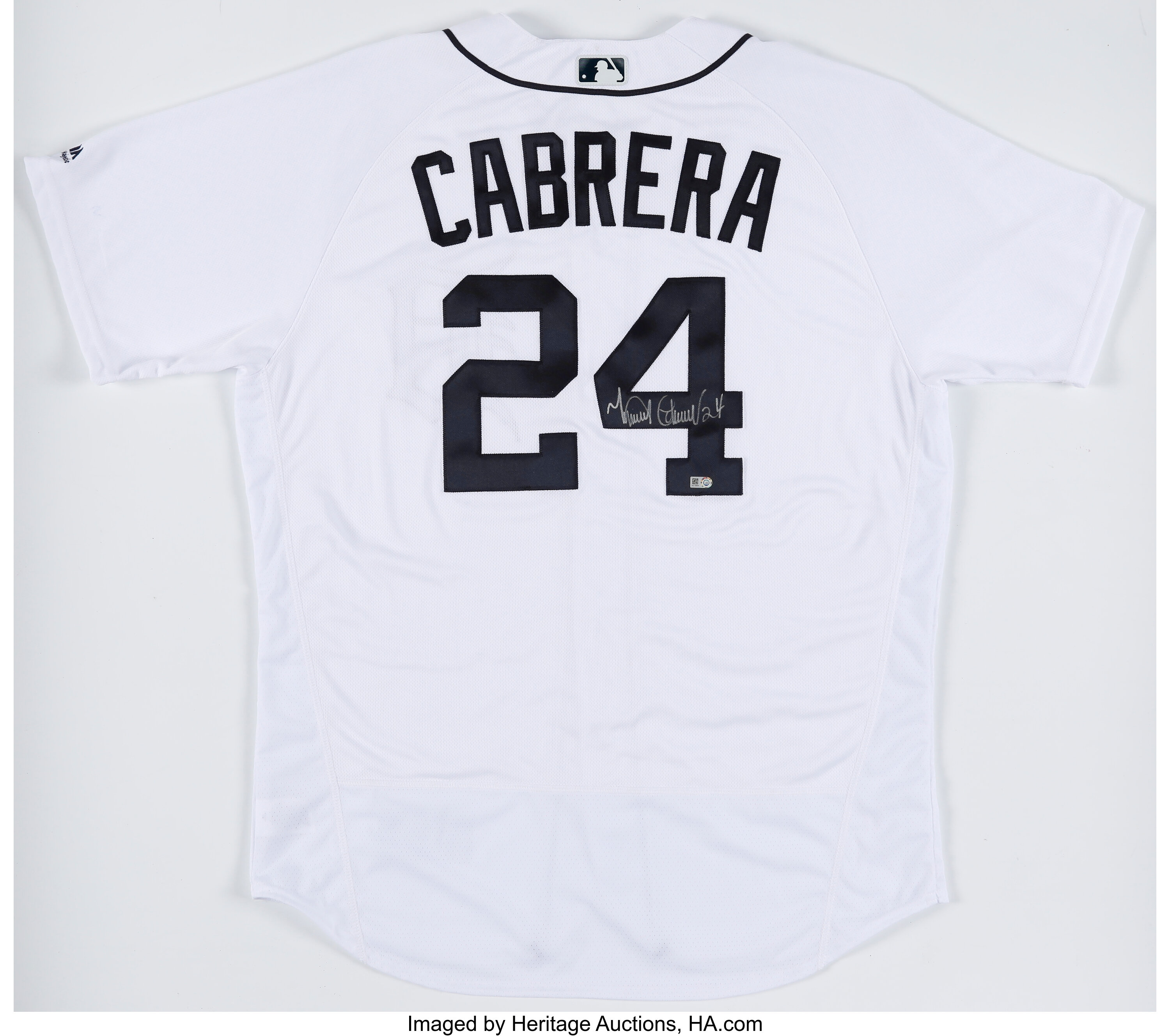 Cabrera Exclusive! Miguel Cabrera Game-Used Road Jersey (MLB AUTHENTICATED)