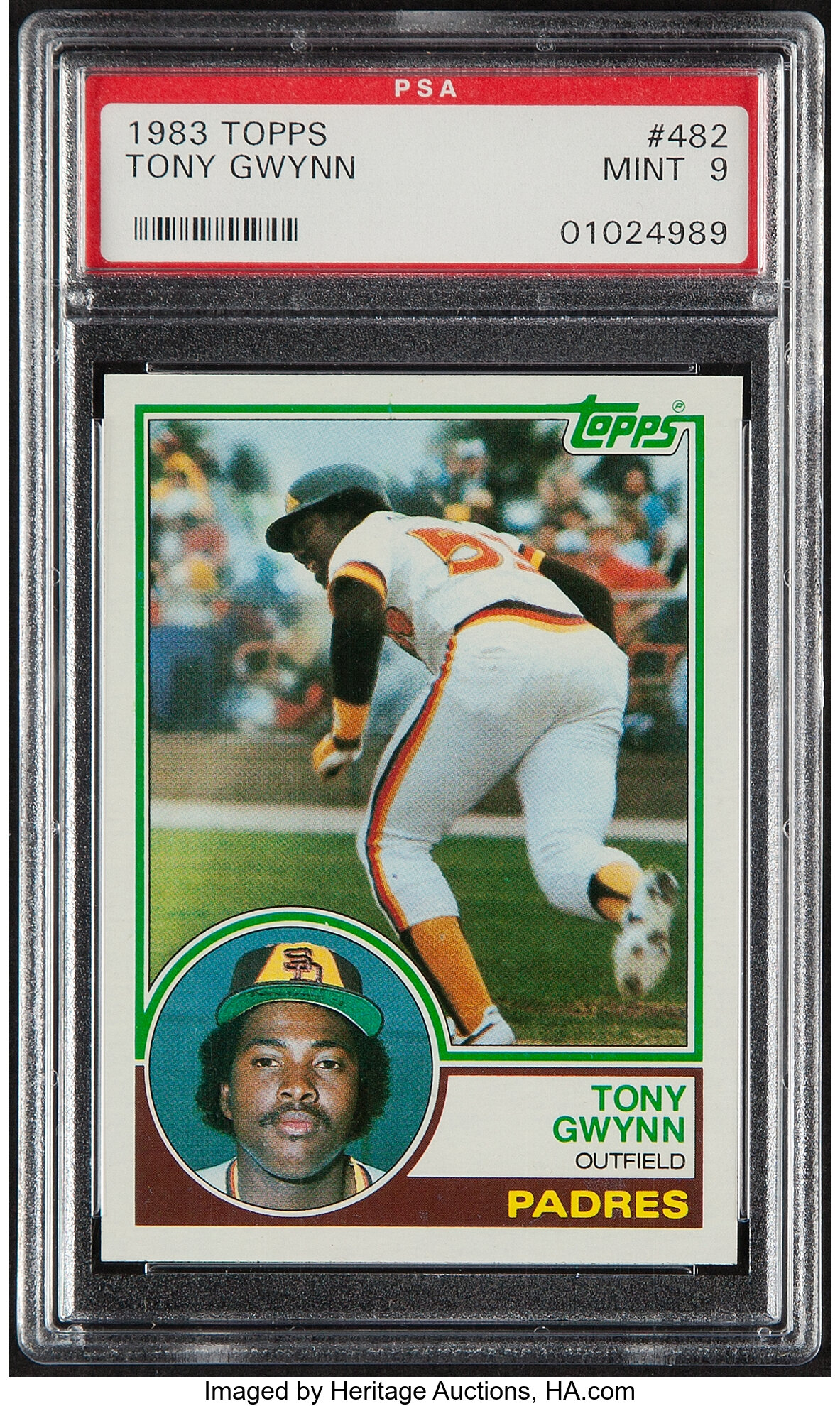 Lot - 1983 Topps # 482 Tony Gwynn Rookie Card