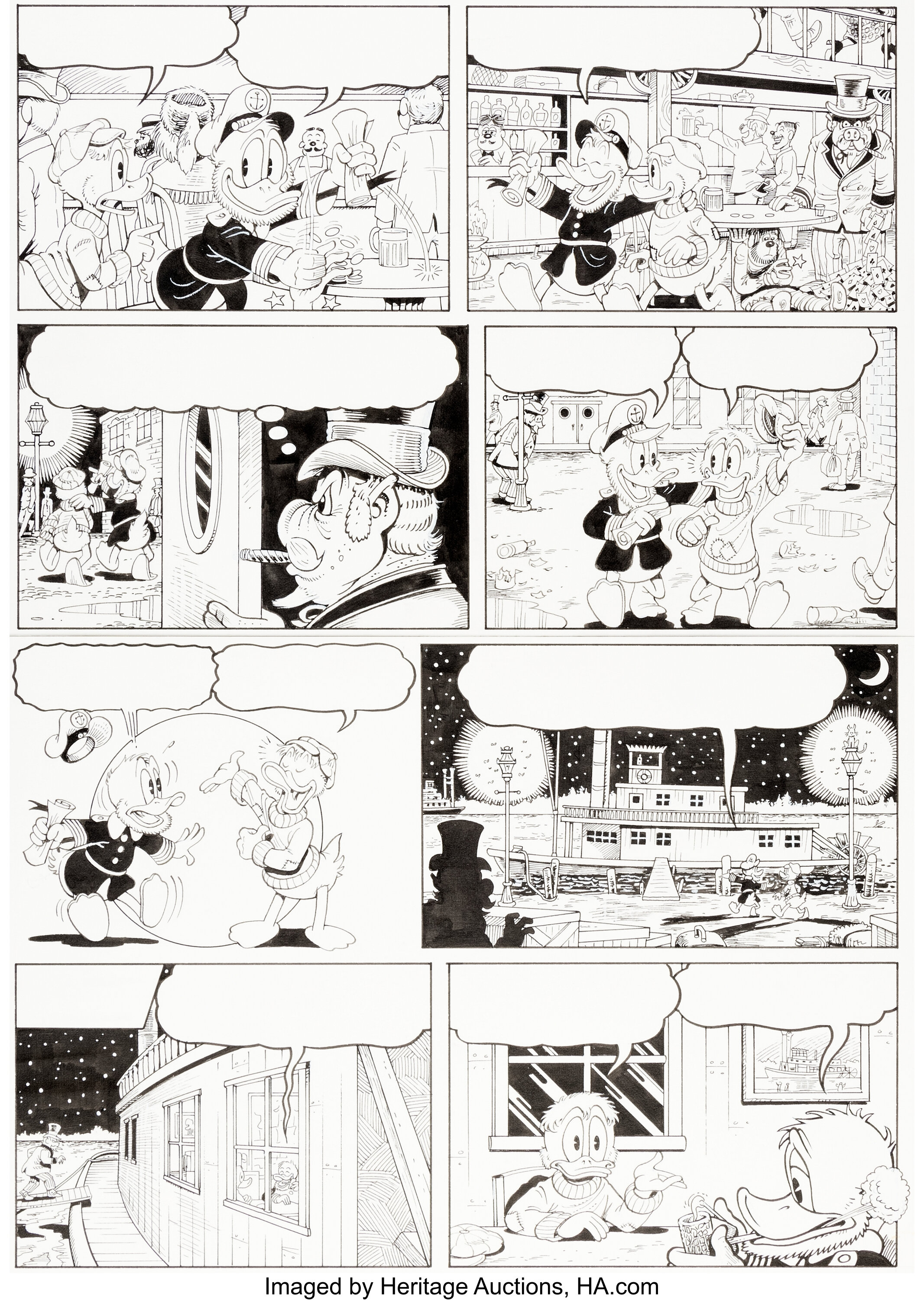 Don Rosa The Life and Times of Scrooge McDuck - Uncle Scrooge #286 ...