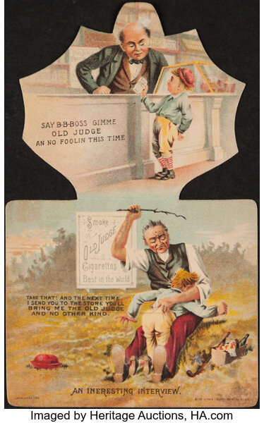 Sold at Auction: Late 1800's Baseball Advertisement