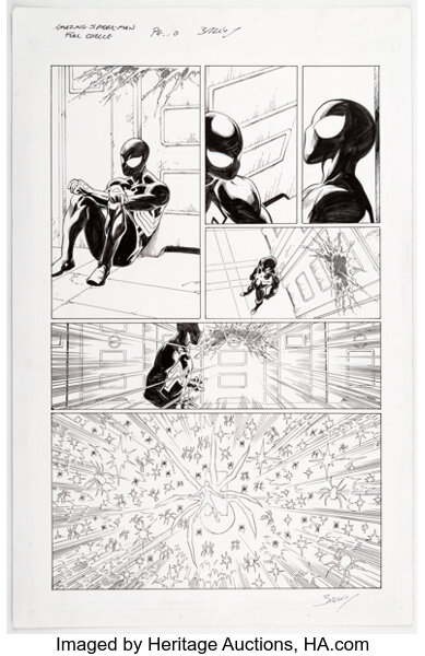 Original Comic Art:Story Page, Mark Bagley and John Dell Amazing Spider-Man Full Circle Part 8 Story Page 10 Original Art (...