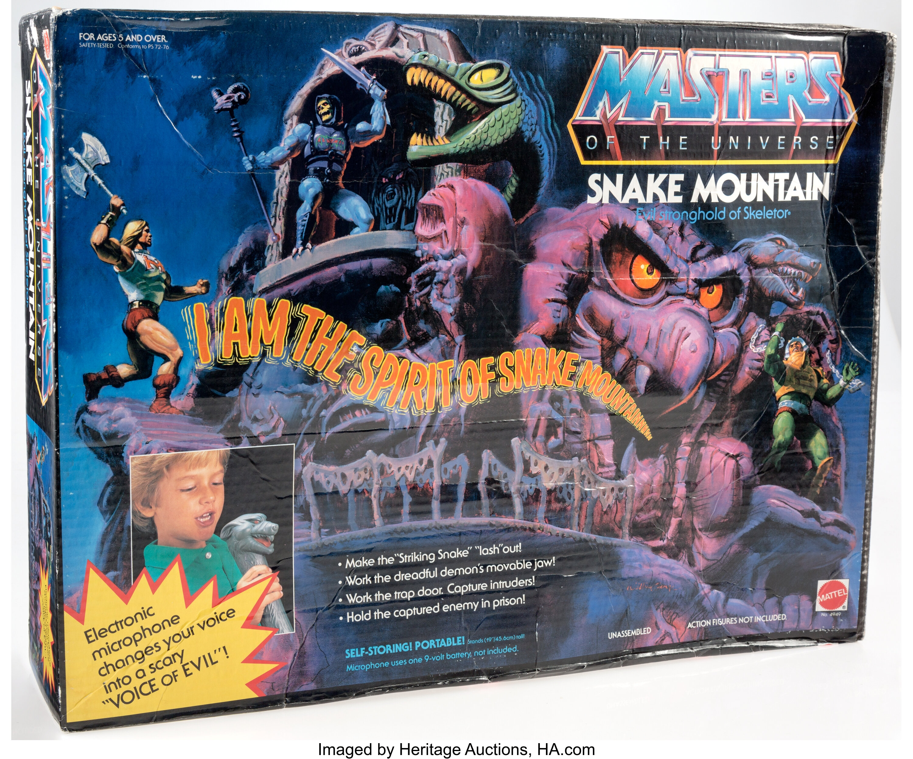 Château Snake Mountain – Mattel Masters Of The Universe 1983 – Vintage