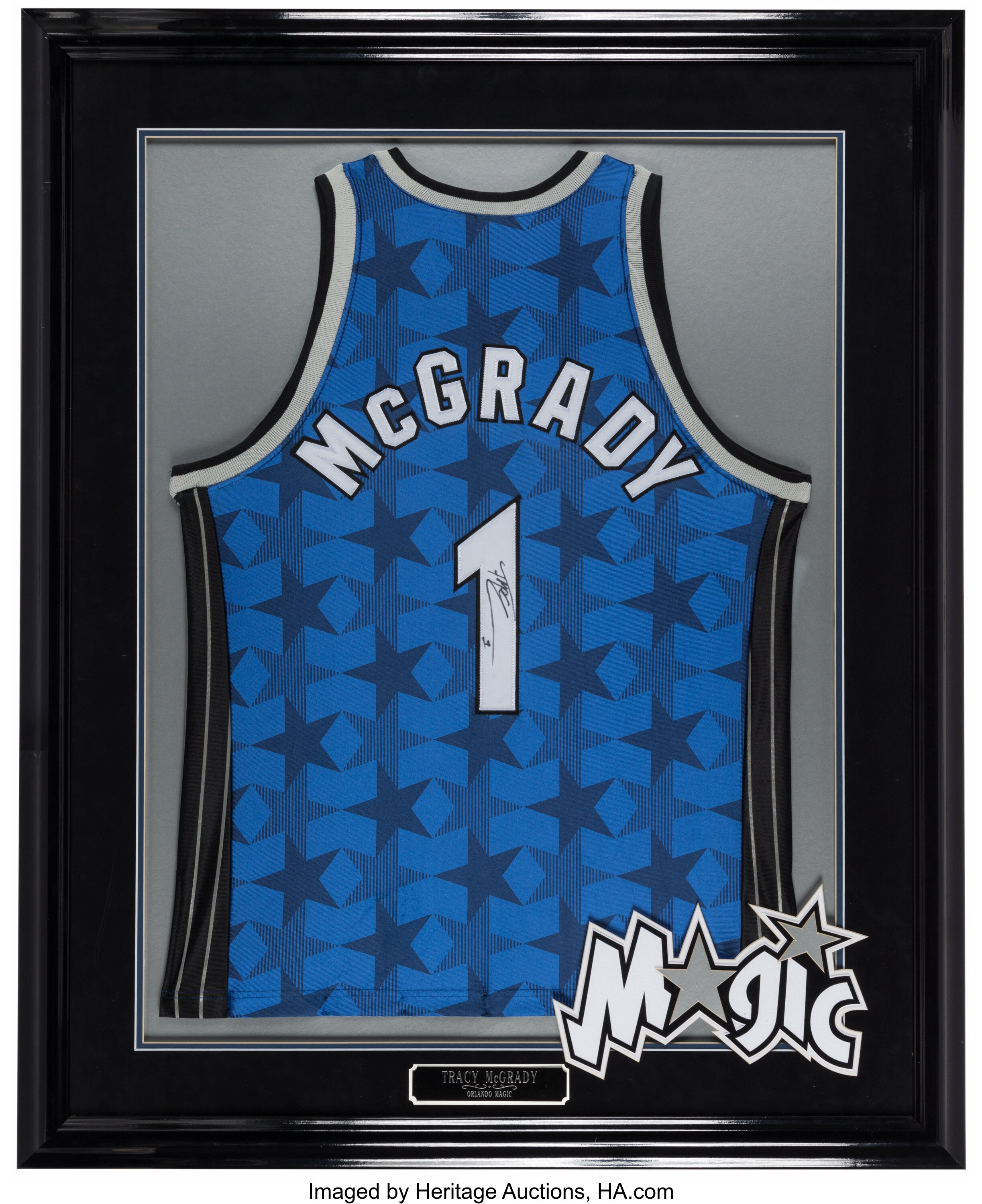 Tracy McGrady Autographed Jersey