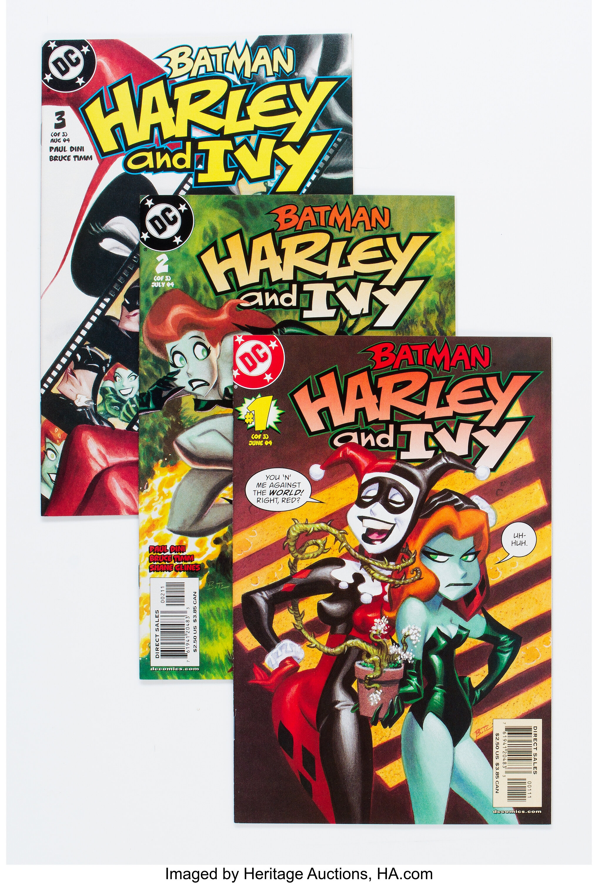 Batman: Harley & Ivy #1-3 Complete Miniseries Group (DC, 2004) | Lot #19157  | Heritage Auctions