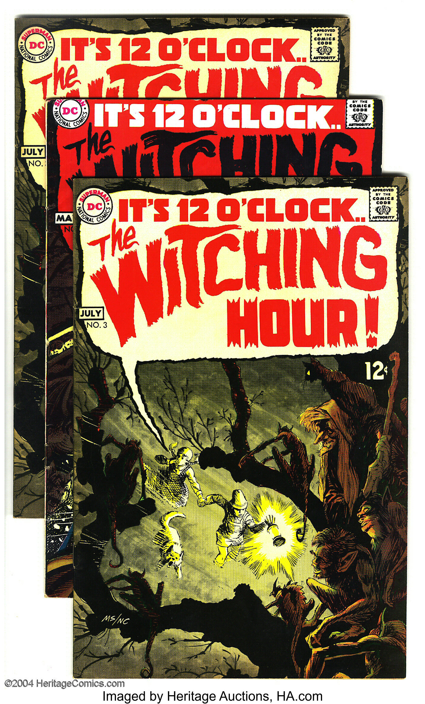 Witching Hour 2 3 Group Dc 1969 Condition Average Fn This Lot Heritage Auctions