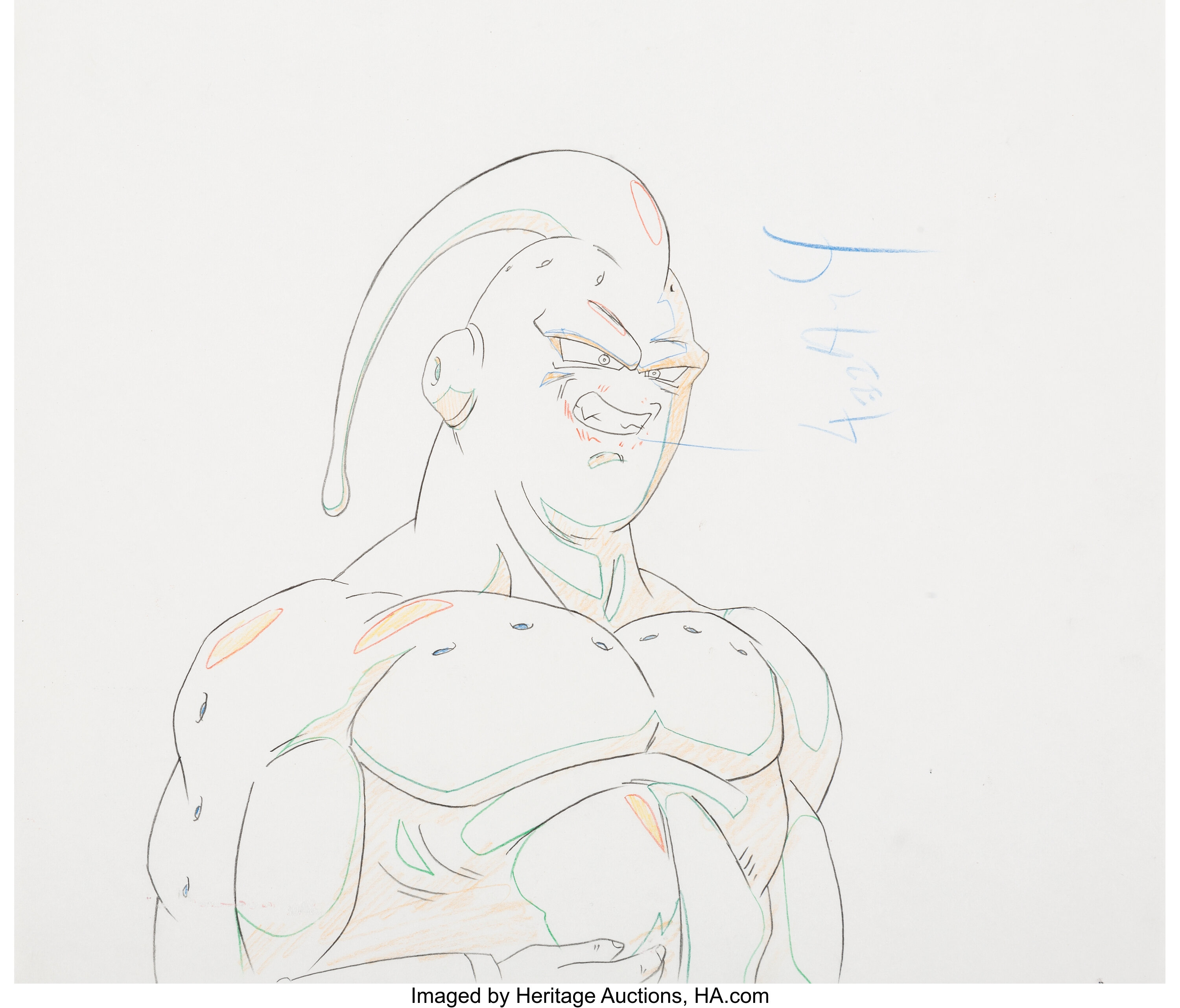 Majin Buu (Dragon Ball) Speed Drawing #arteeciabrasil 