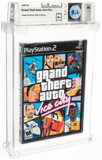 PS2 Playstation 2 GRAND THEFT AUTO: SAN ANDREAS WATA 9.6 Factory Sealed A++