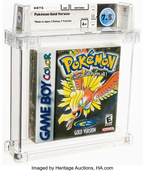 Gameboy Pokemon Yellow WATA 8.5 A+ Nintendo Game Boy Sealed