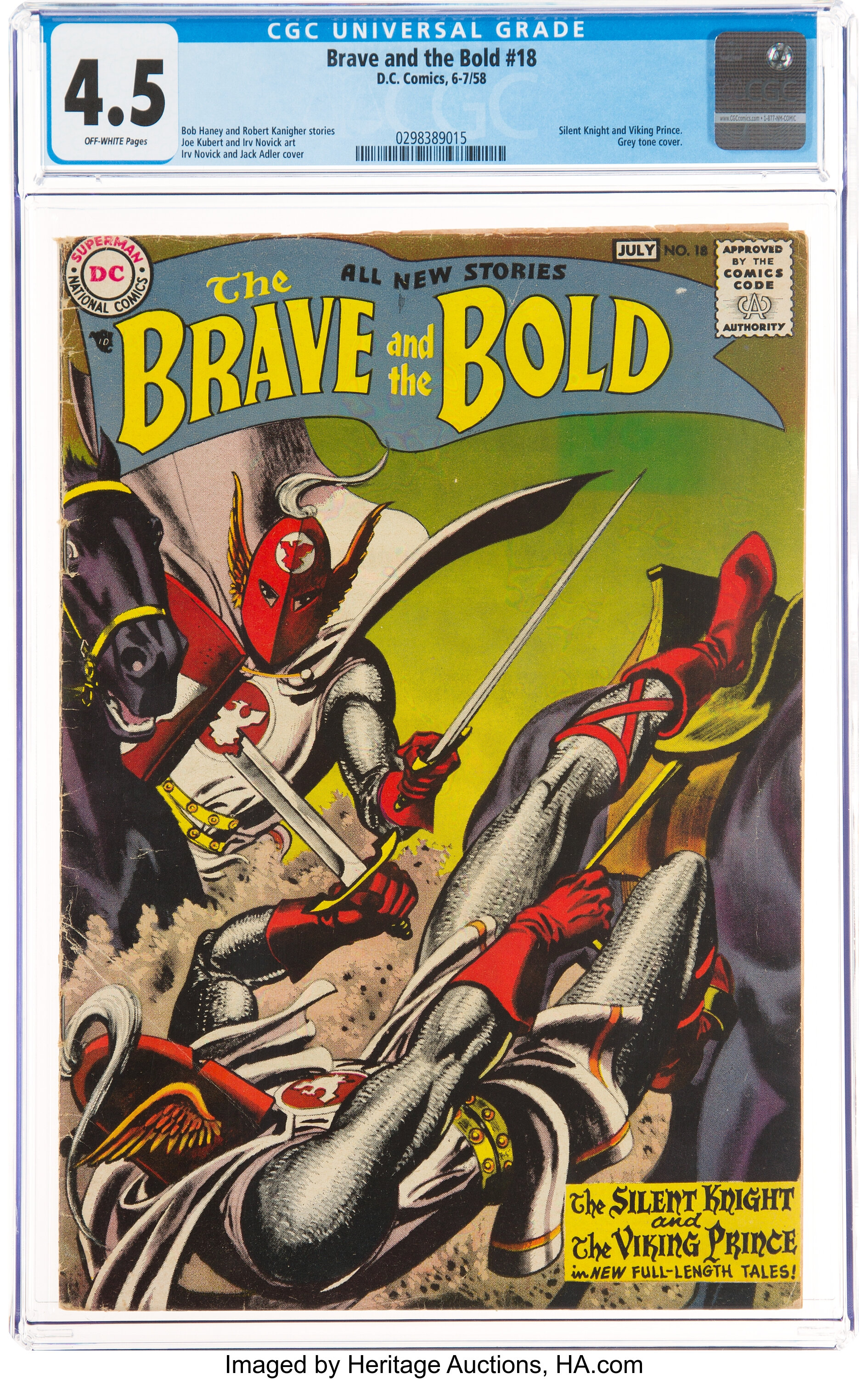 Brave and the Bold #19 VG (4.0)