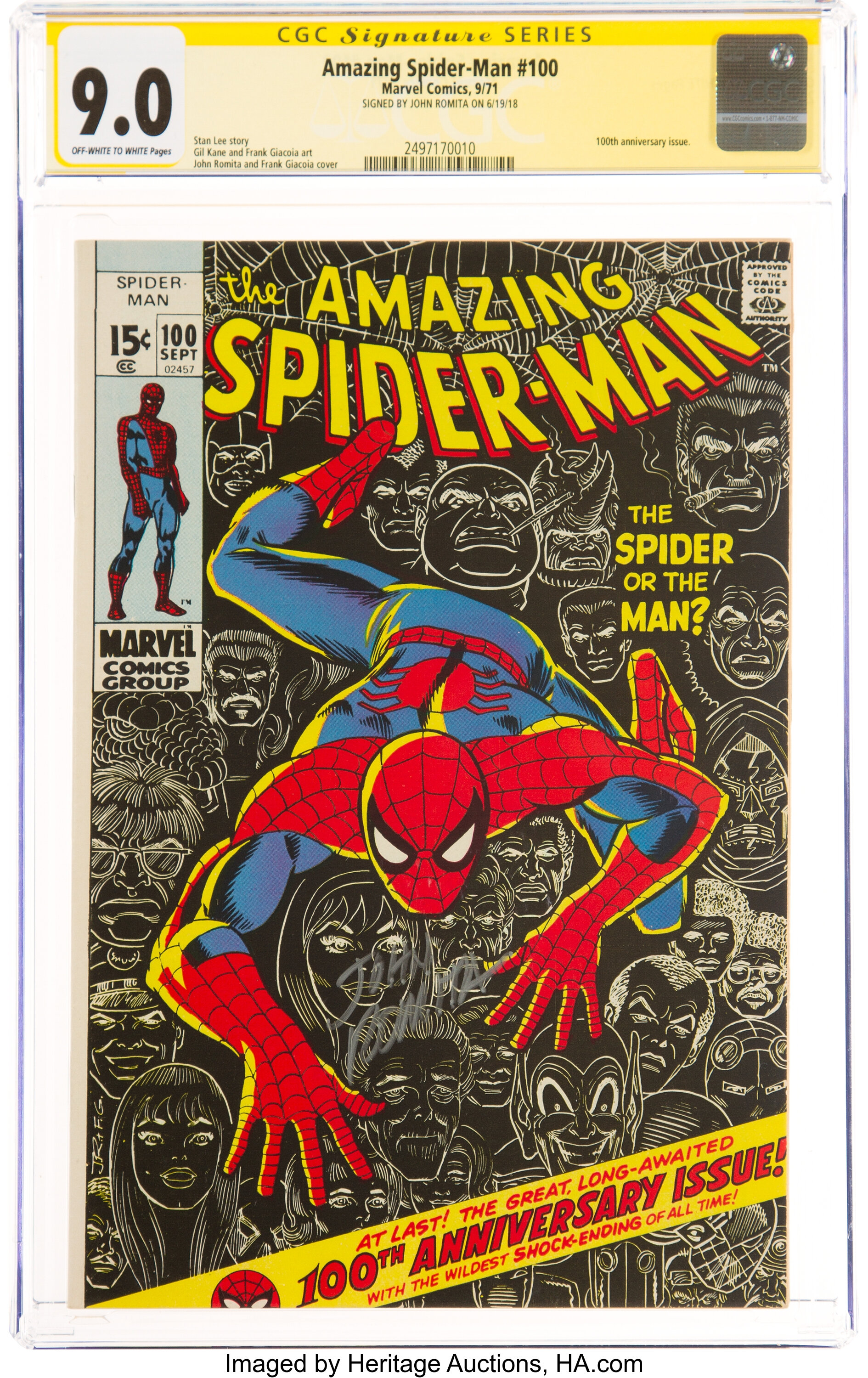 Amazing Spider-Man #93 1971 Online Vf