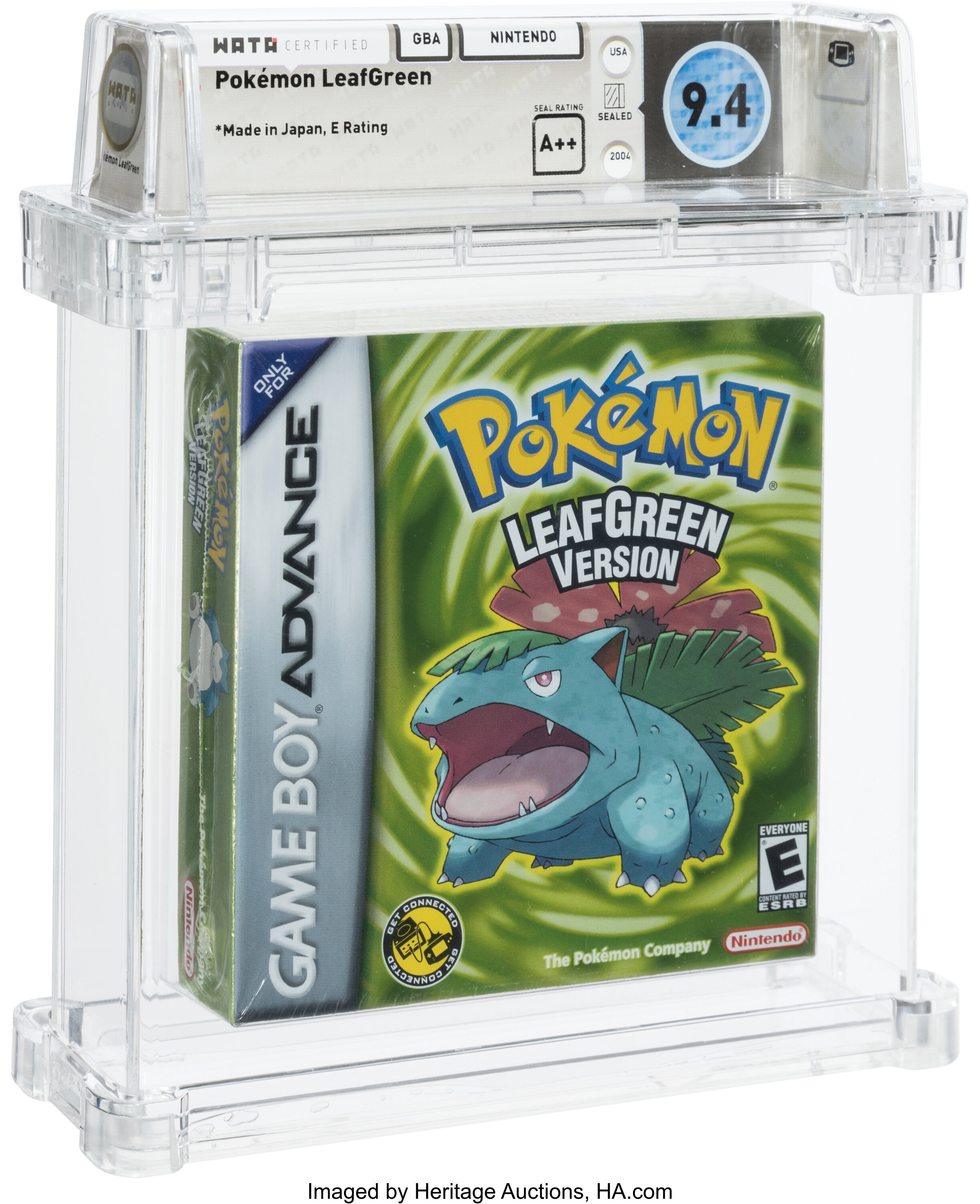 Game Boy Advance - Pokémon FireRed / LeafGreen - Pikachu (Menu