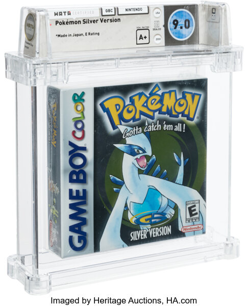  Pokemon, Silver Version : Nintendo Game Boy Color: Video Games