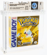 1996 Nintendo Game Boy Pokemon Red Version WATA 9.2 A+