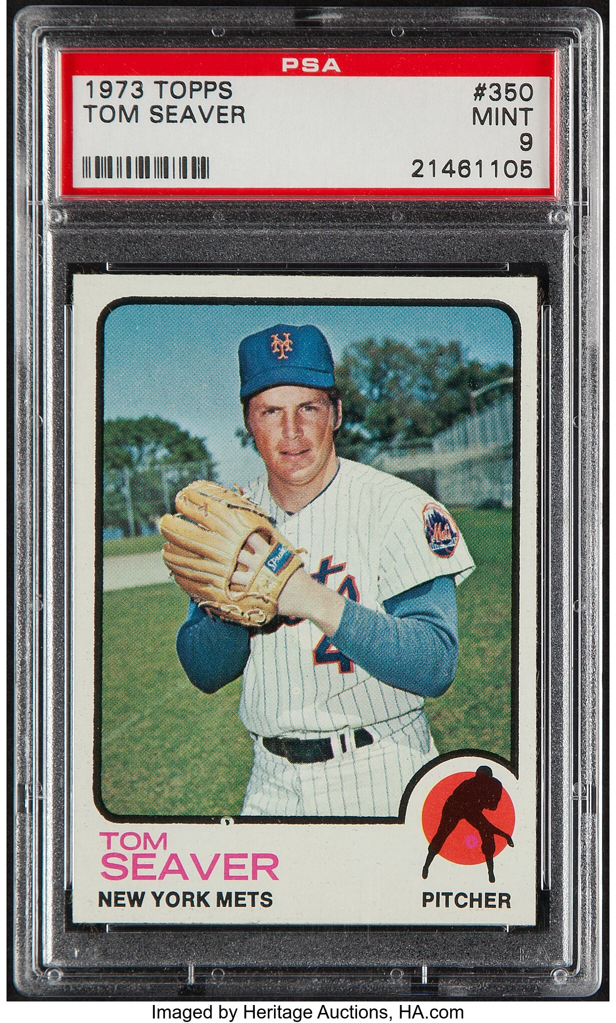 Topps 1973 Tom Seaver Baseball Card 