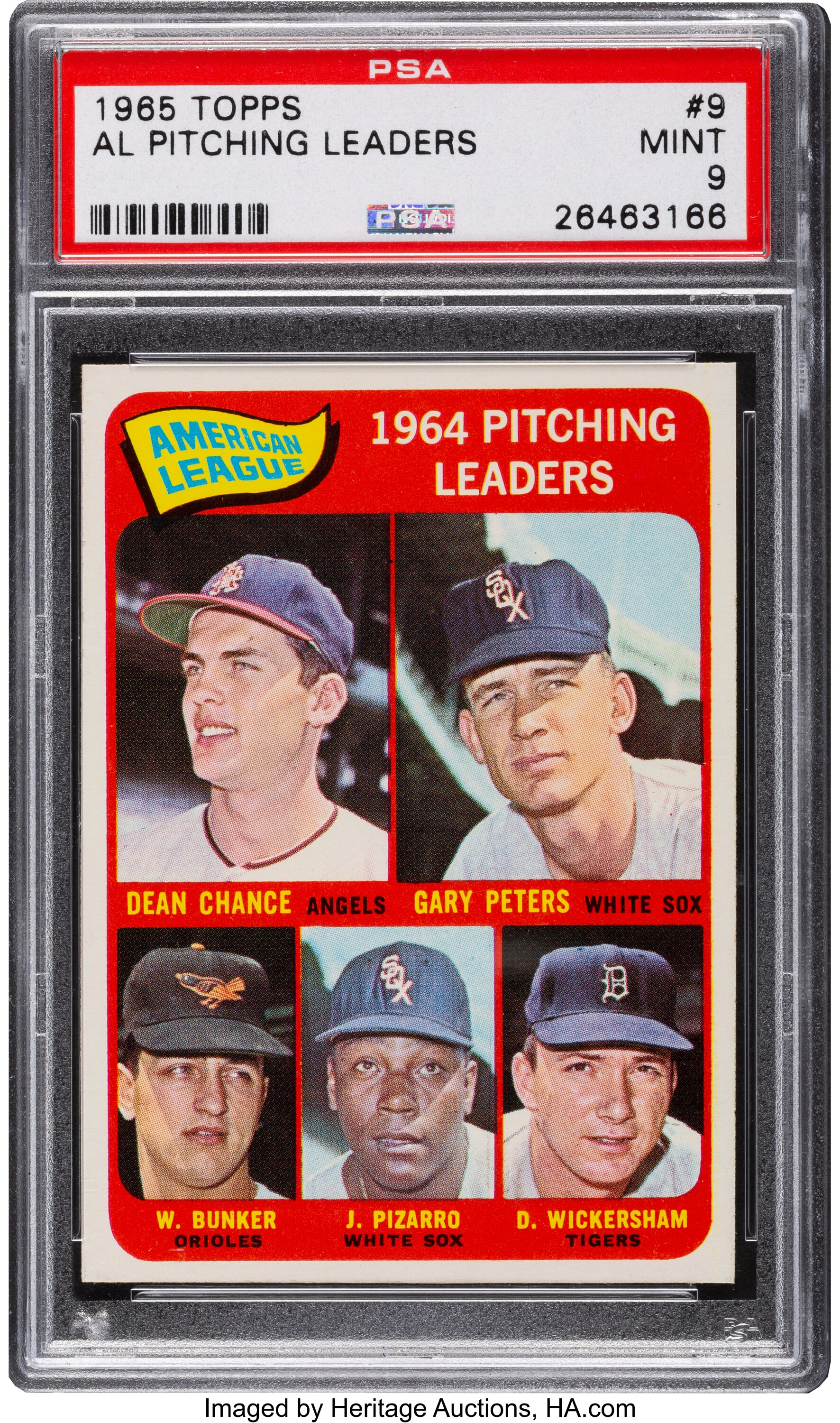 1969 Topps MLB #9 Pitching Leaders Card