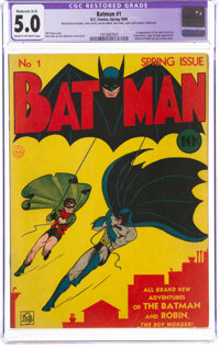 Batman, 1940 Series Comics Values and Price Guide | Heritage Auctions