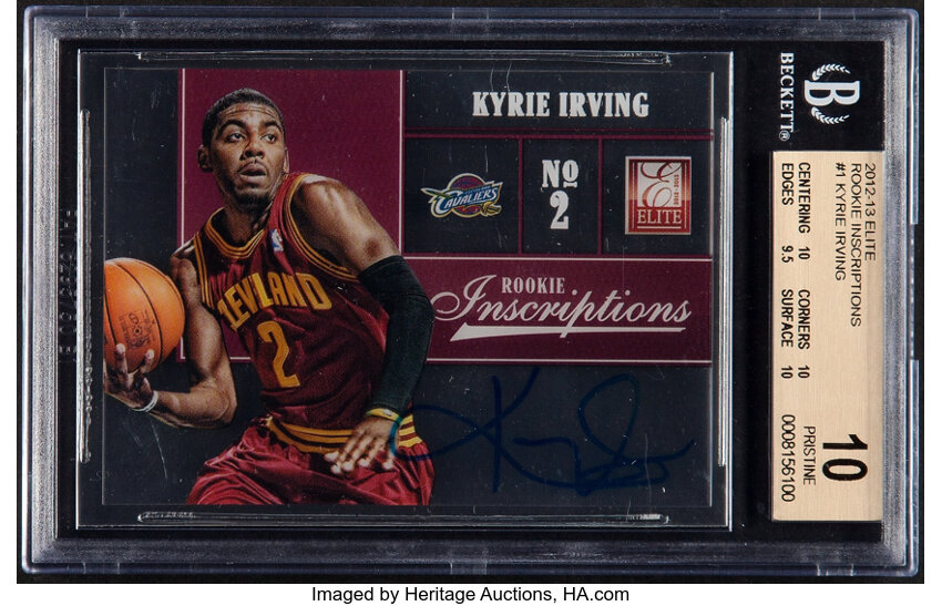 Kyrie Irving 2012-13 Elite Rookie Inscriptions #1 RC