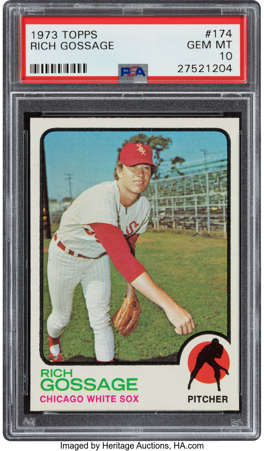 1973 Topps Rich Gossage #174 PSA Gem Mint 10