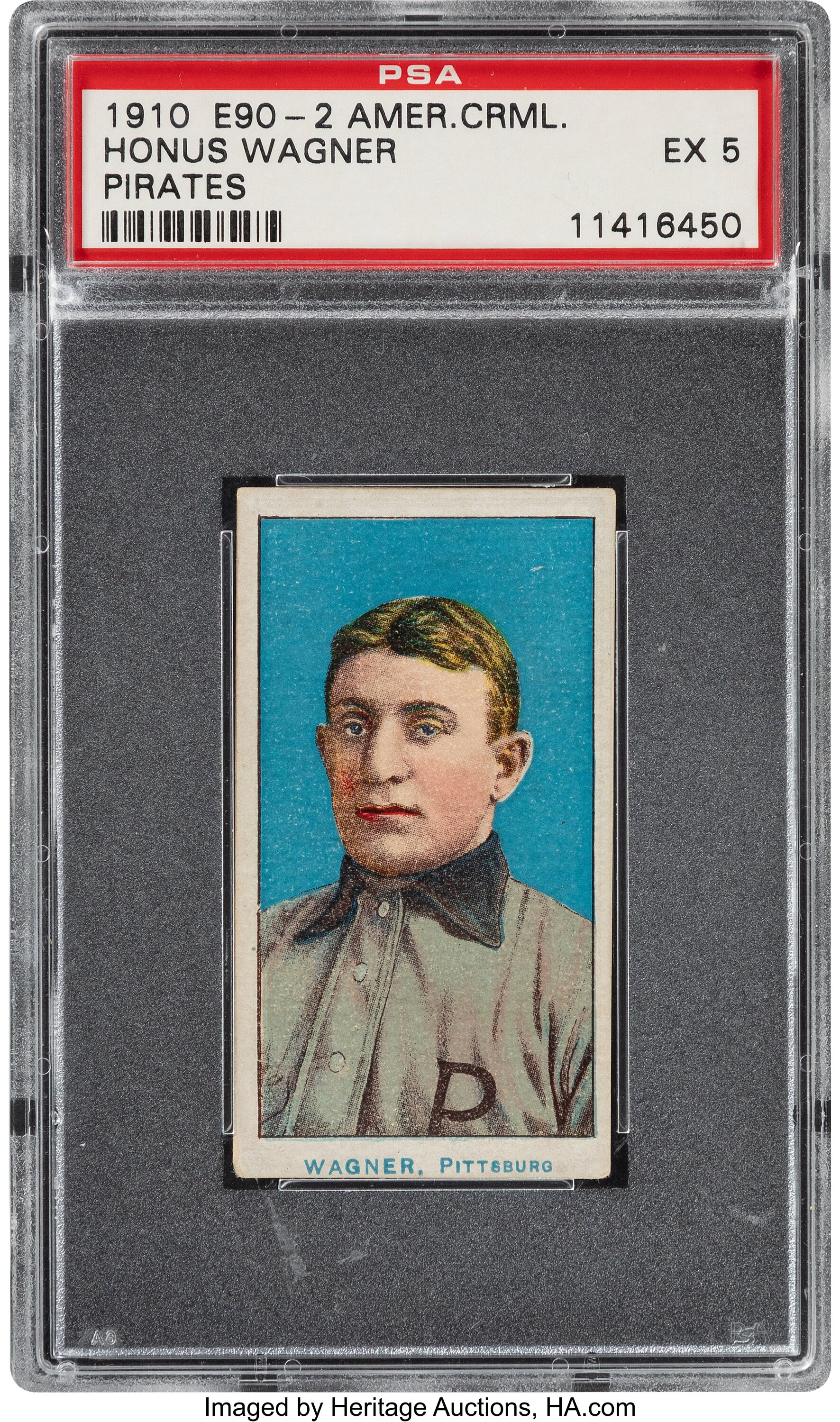 1910 American Caramel Pirates (E90-2) Honus Wagner (Pirates)