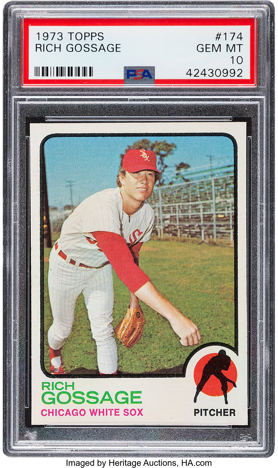 1973 Topps Rich Gossage #174 PSA Gem Mint 10