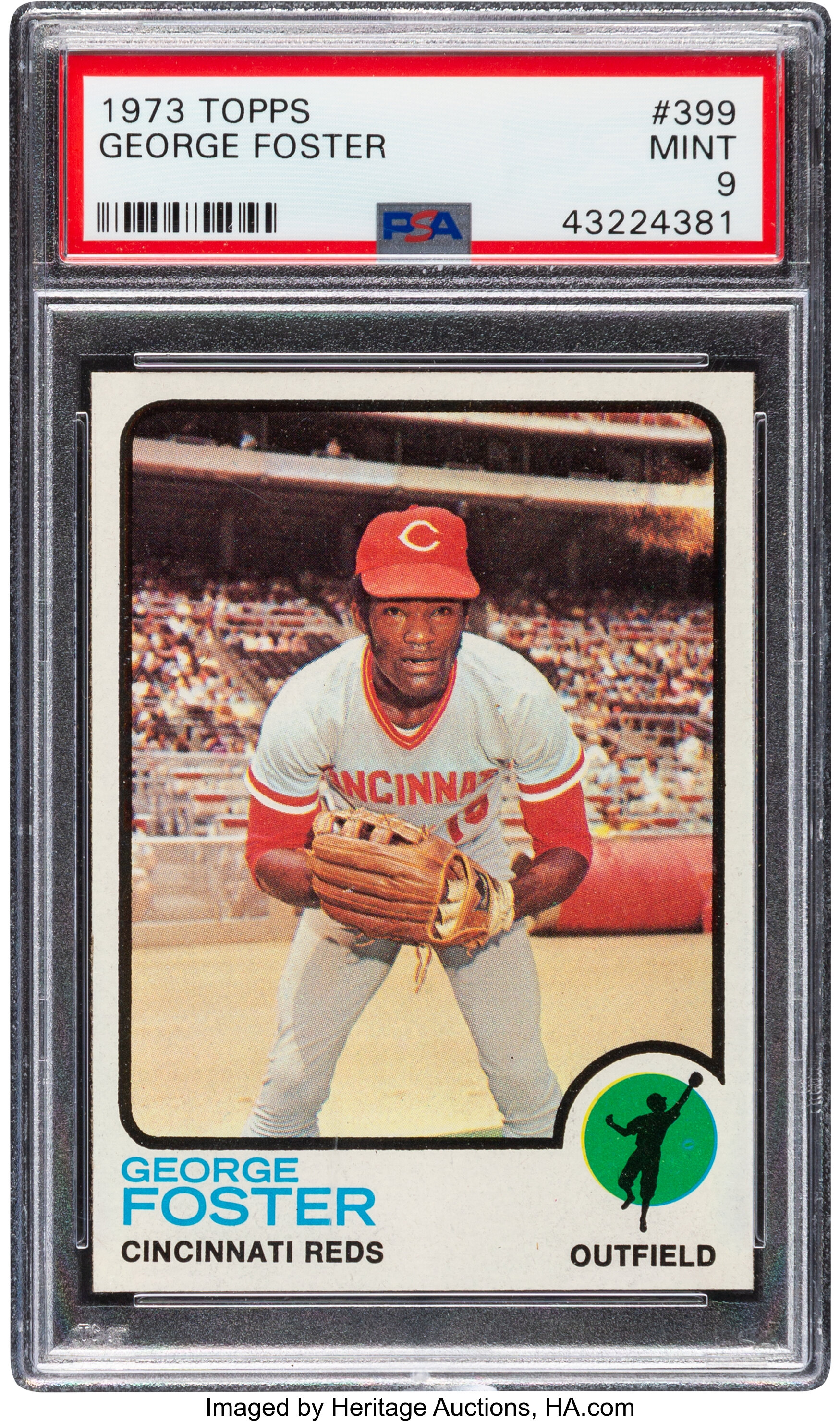  1973 Topps # 399 George Foster Cincinnati Reds