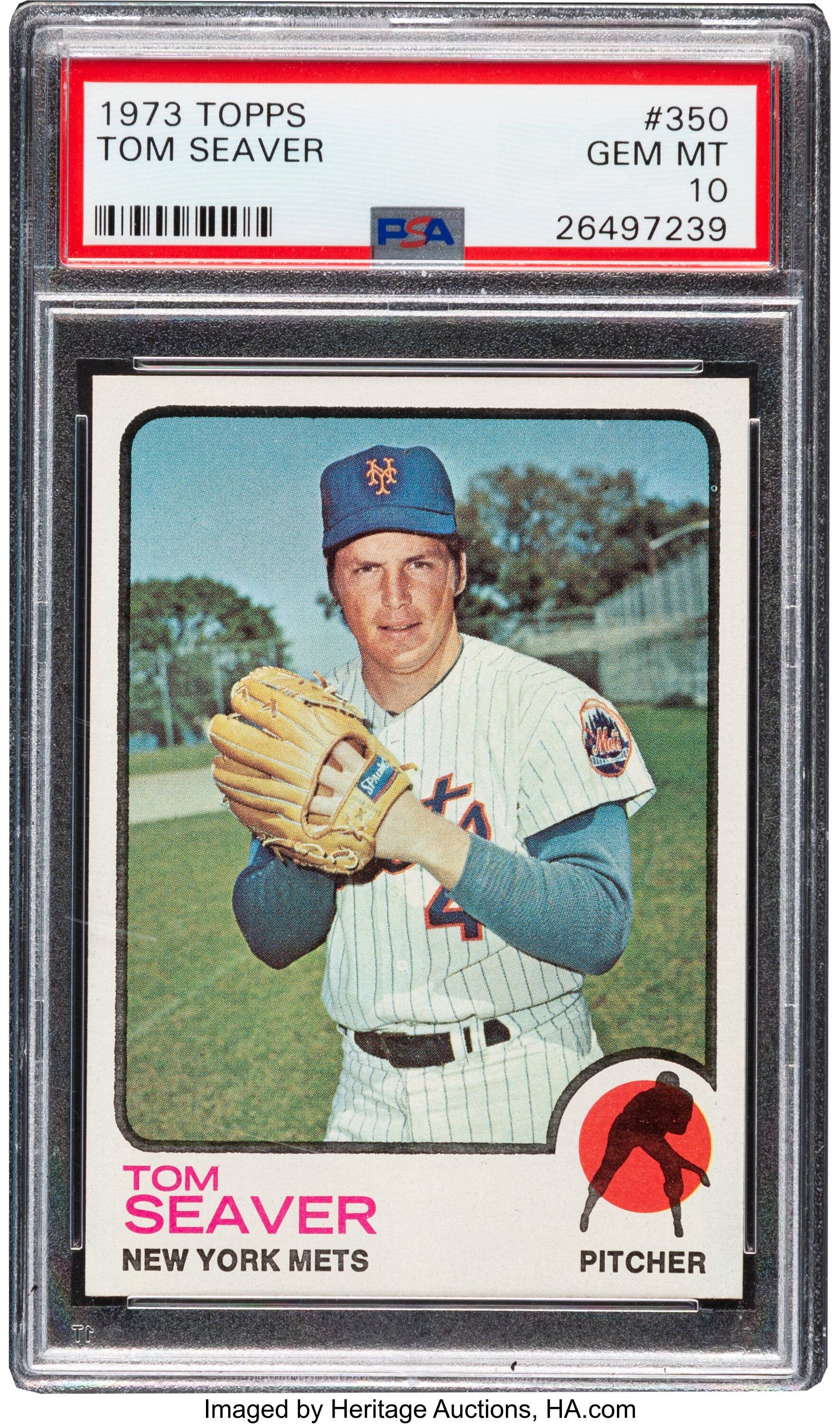 Topps 1973 Tom Seaver Baseball Card 