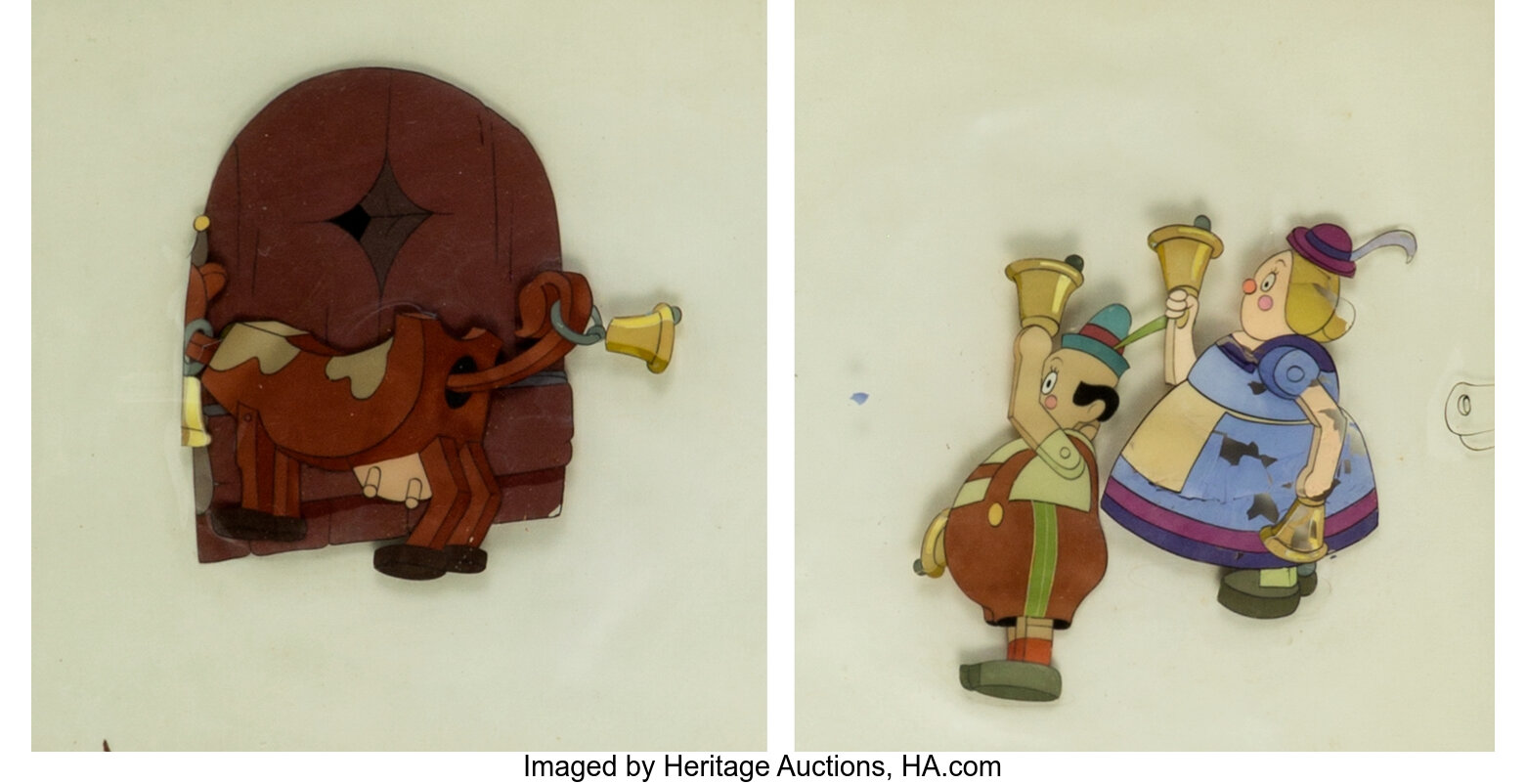 pinocchio clock