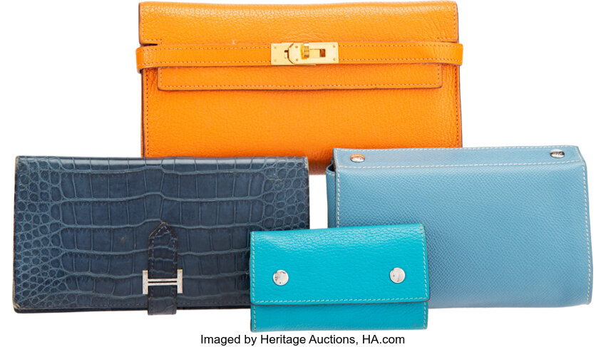 Karo leather purse