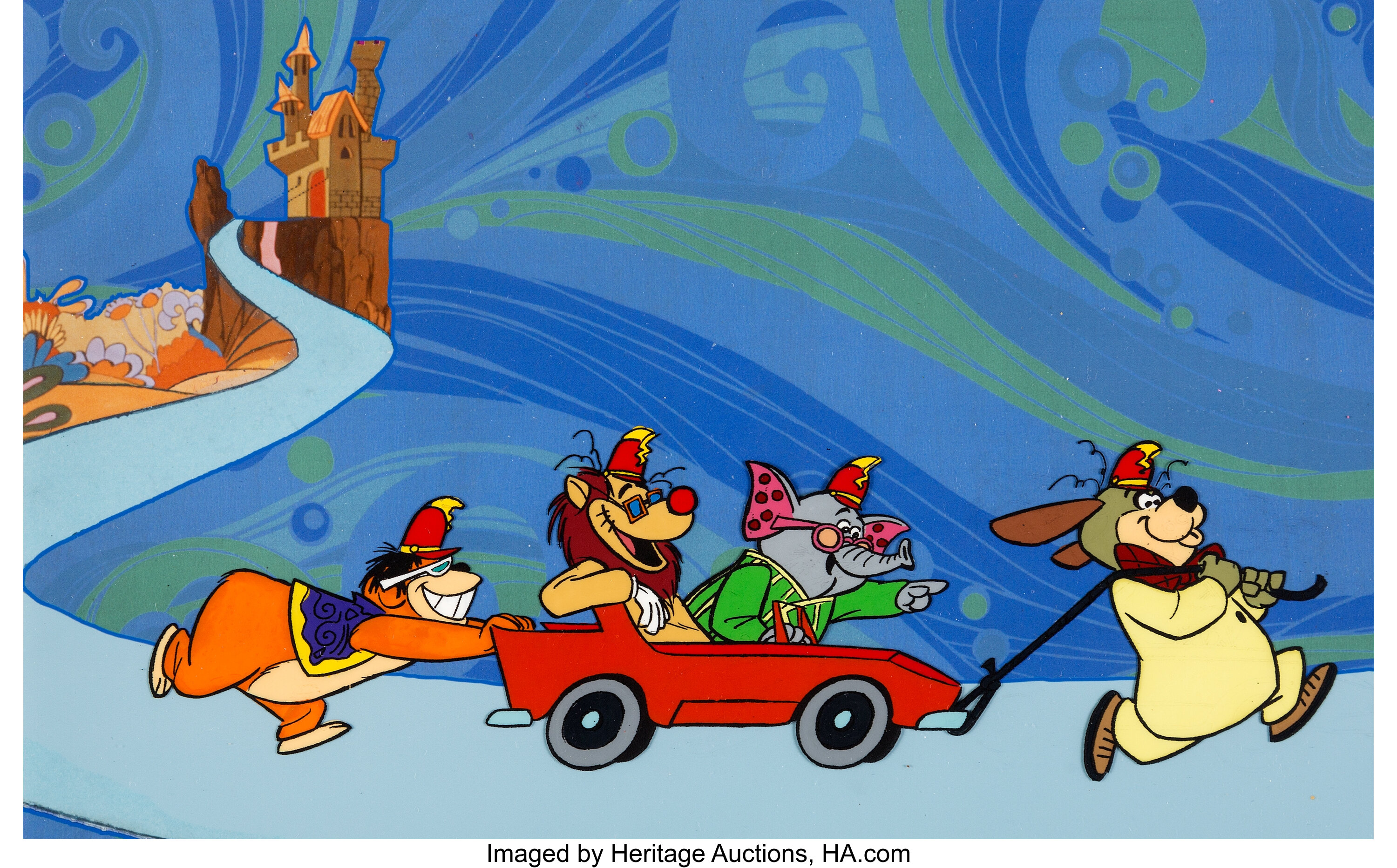 The Banana Splits Adventure Hour Publicity/Color Model Cel | Lot #16290 ...