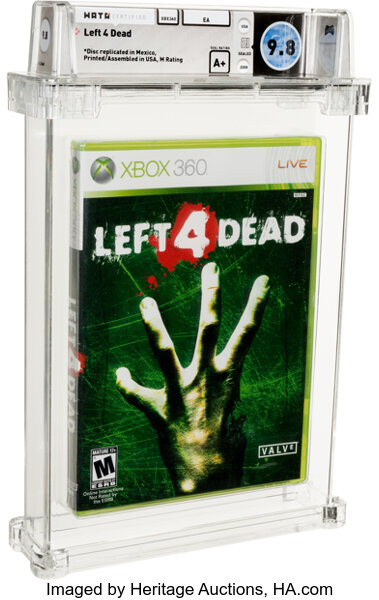 Left 4 Dead - Wata 9.8 A+ Sealed [Microsoft Security Label], | Lot