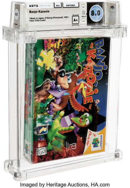 Banjo-Kazooie Game Card For Nintendo 64 N64 US Version