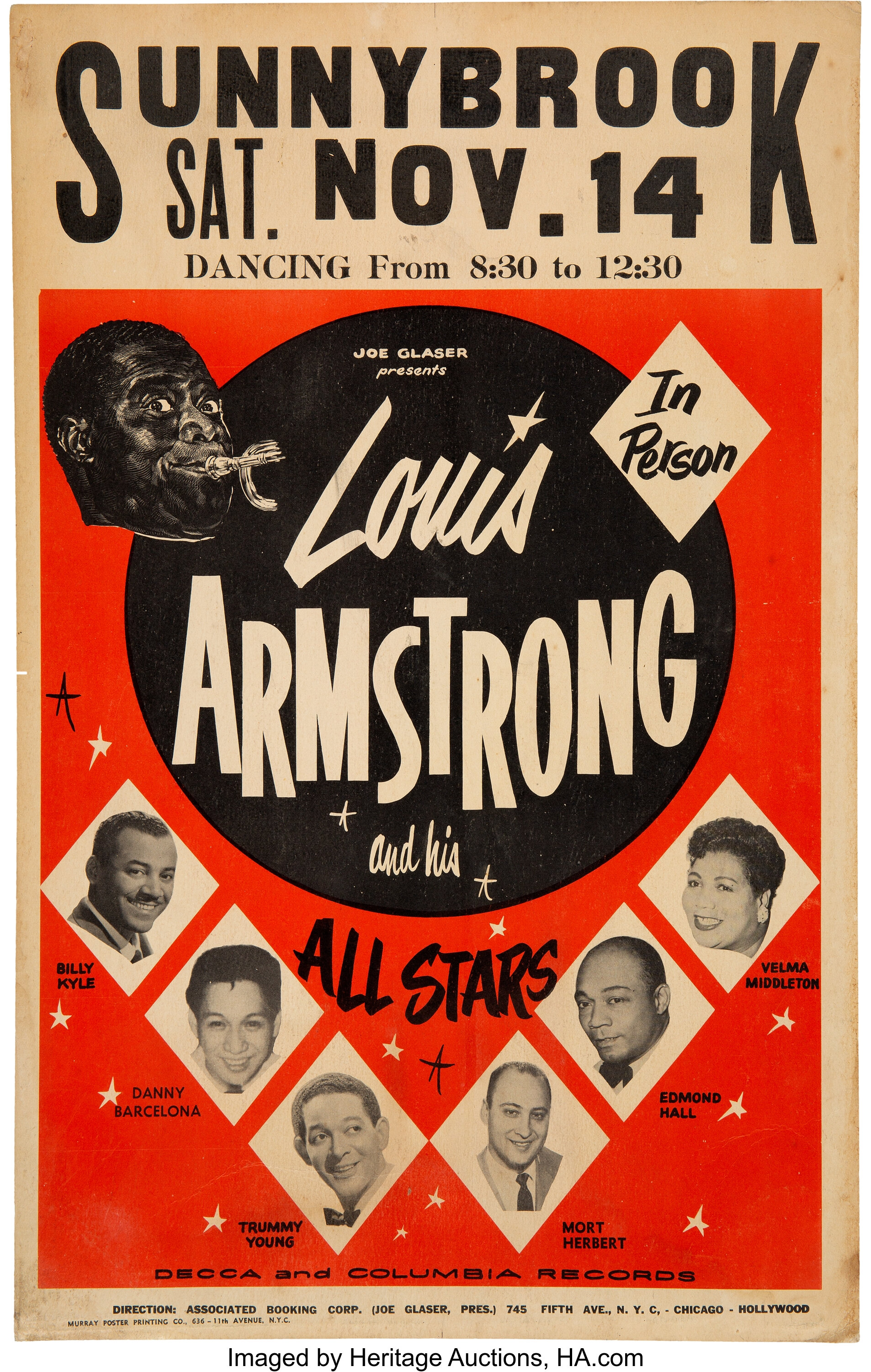 Louis Armstrong - 183 For Sale on 1stDibs