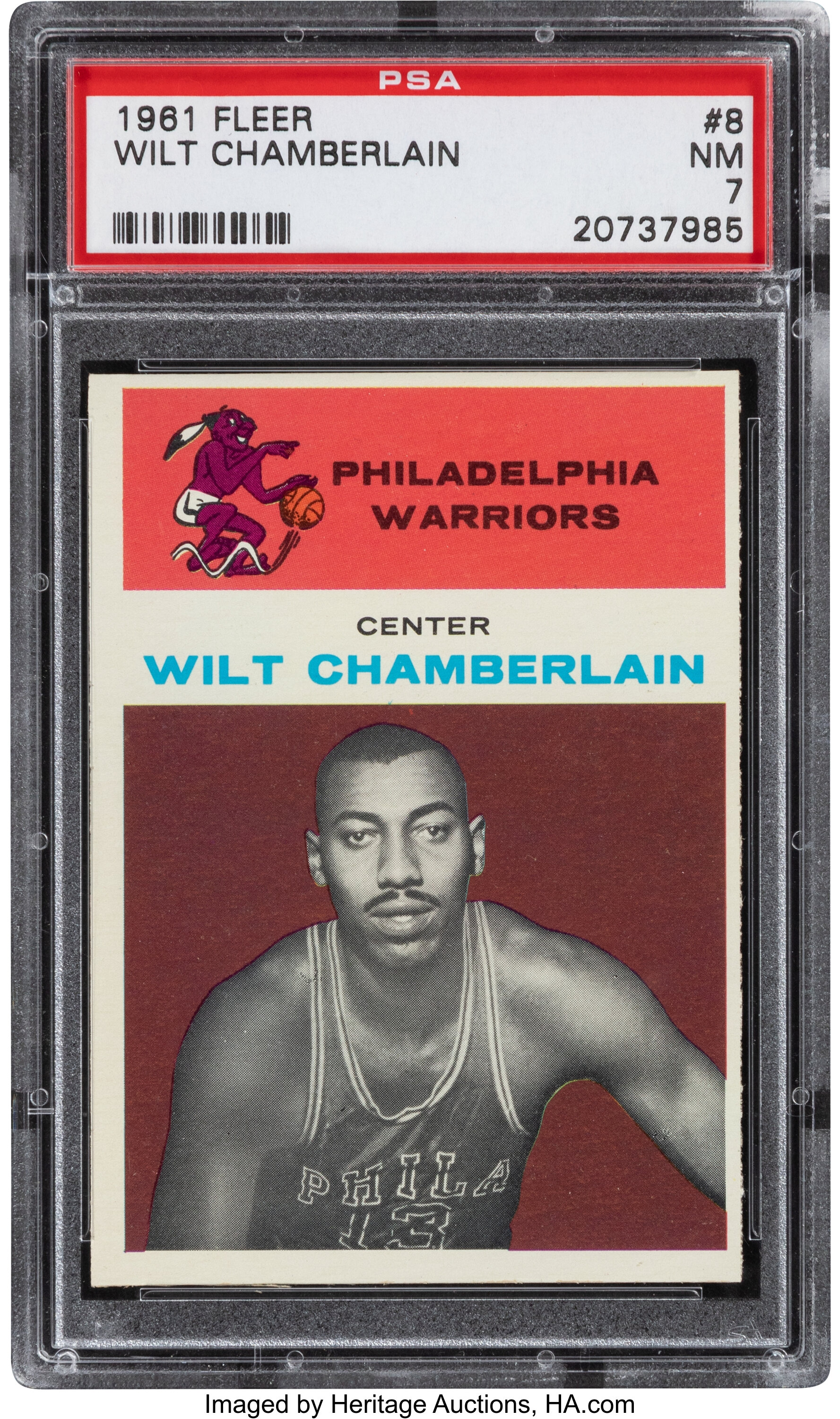 Lot Detail - Wilt Chamberlain Signed 1961-62 Philadelphia Warriors