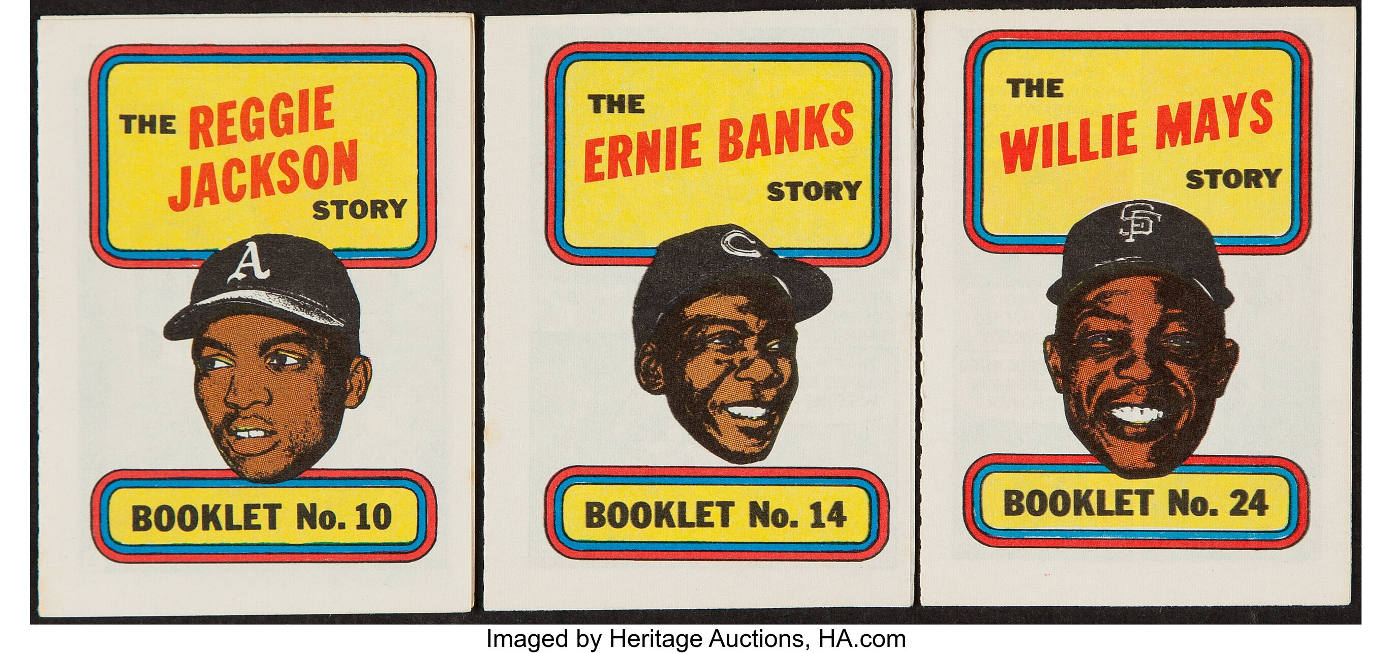 1970 Topps Baseball Story Booklets Complete Set (24) EX - Legends Fan Shop