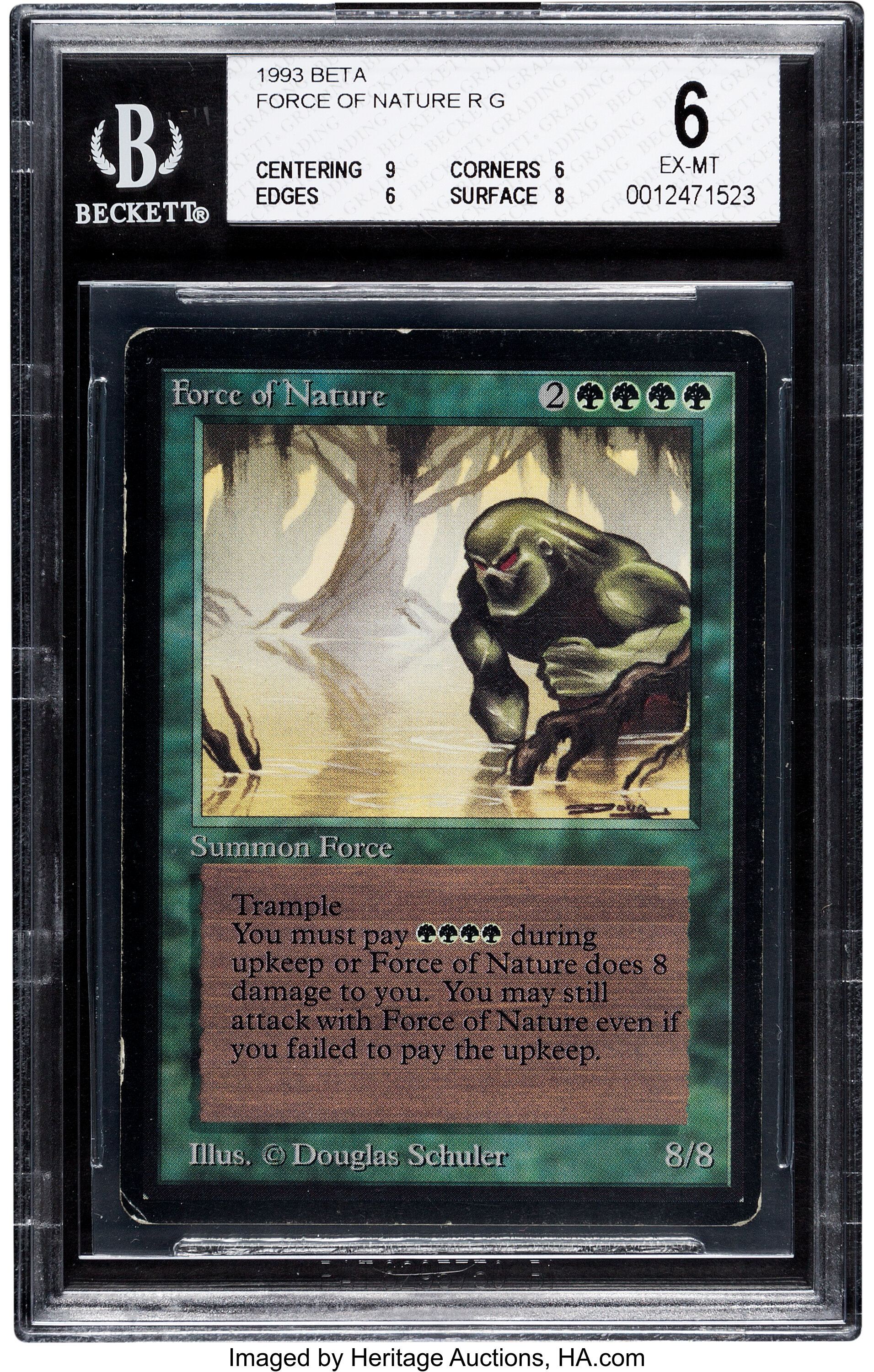 Magic: Gathering Force of Nature Beta Edition (Wizards the | #37030 | Heritage Auctions