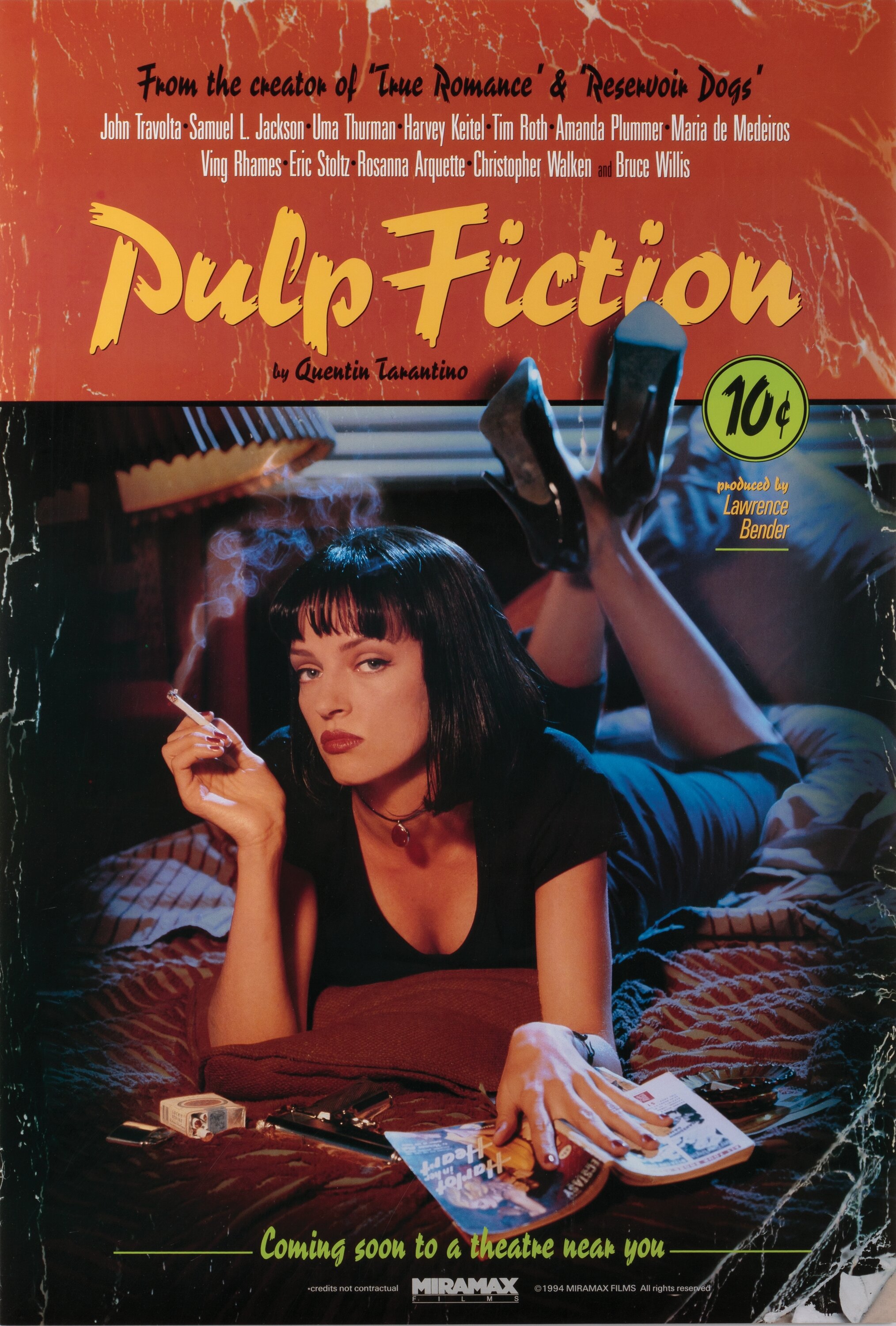 RARE: Four original 1994 Pulp Fiction posters