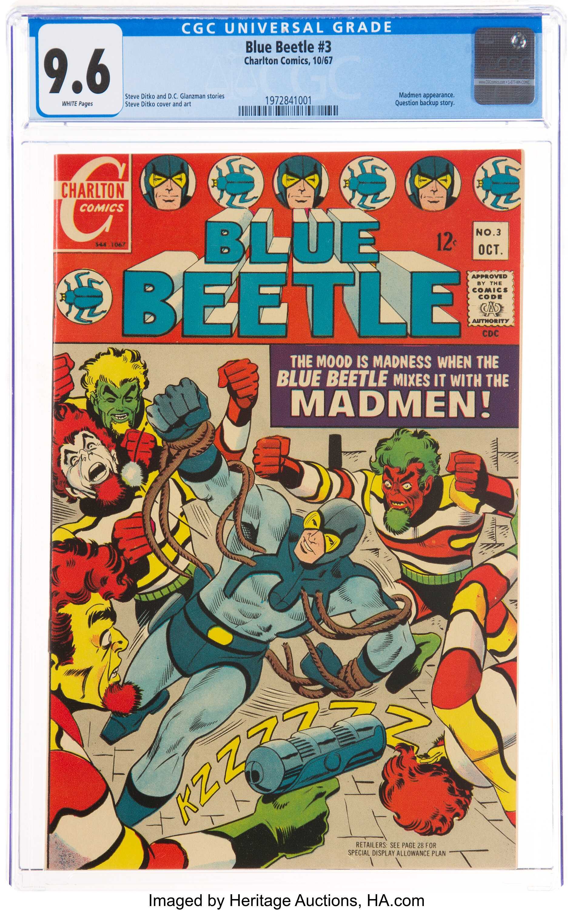 Blue Beetle #3 NM- (9.2)