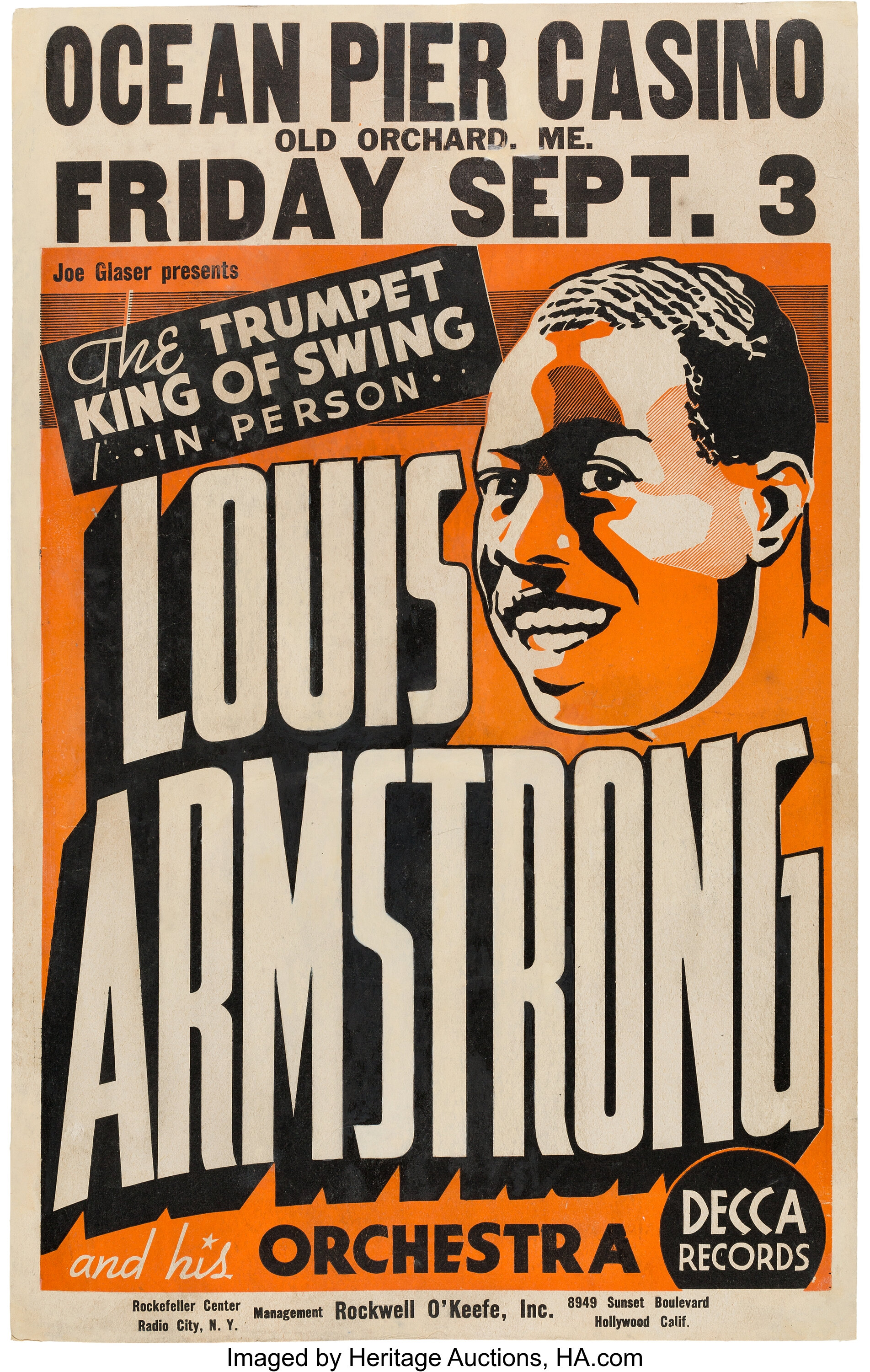 Louis Armstrong - 183 For Sale on 1stDibs