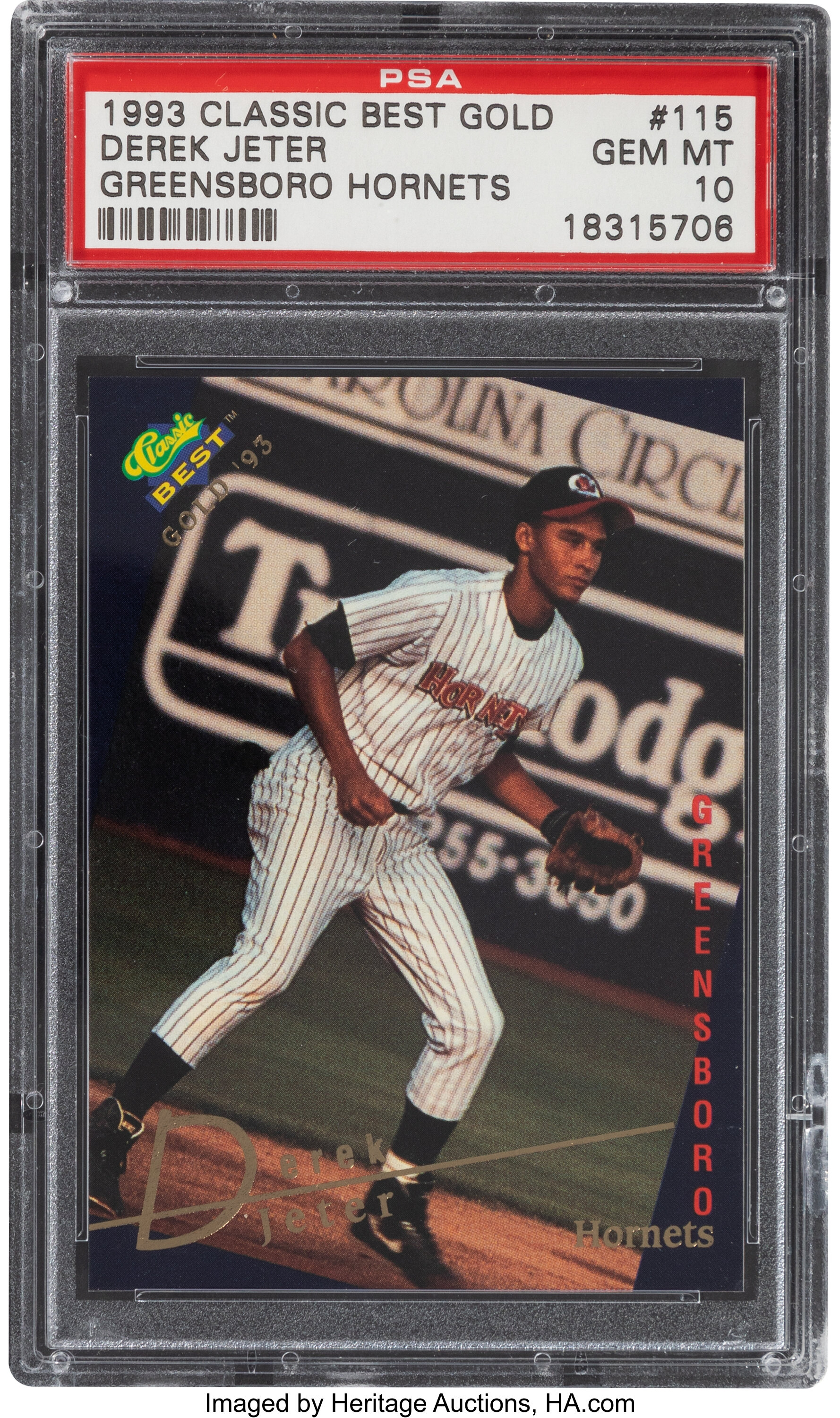 1993 Pinnacle Derek Jeter #457 Rookie Card. Is it worth sending out to PSA?  : r/baseballcards