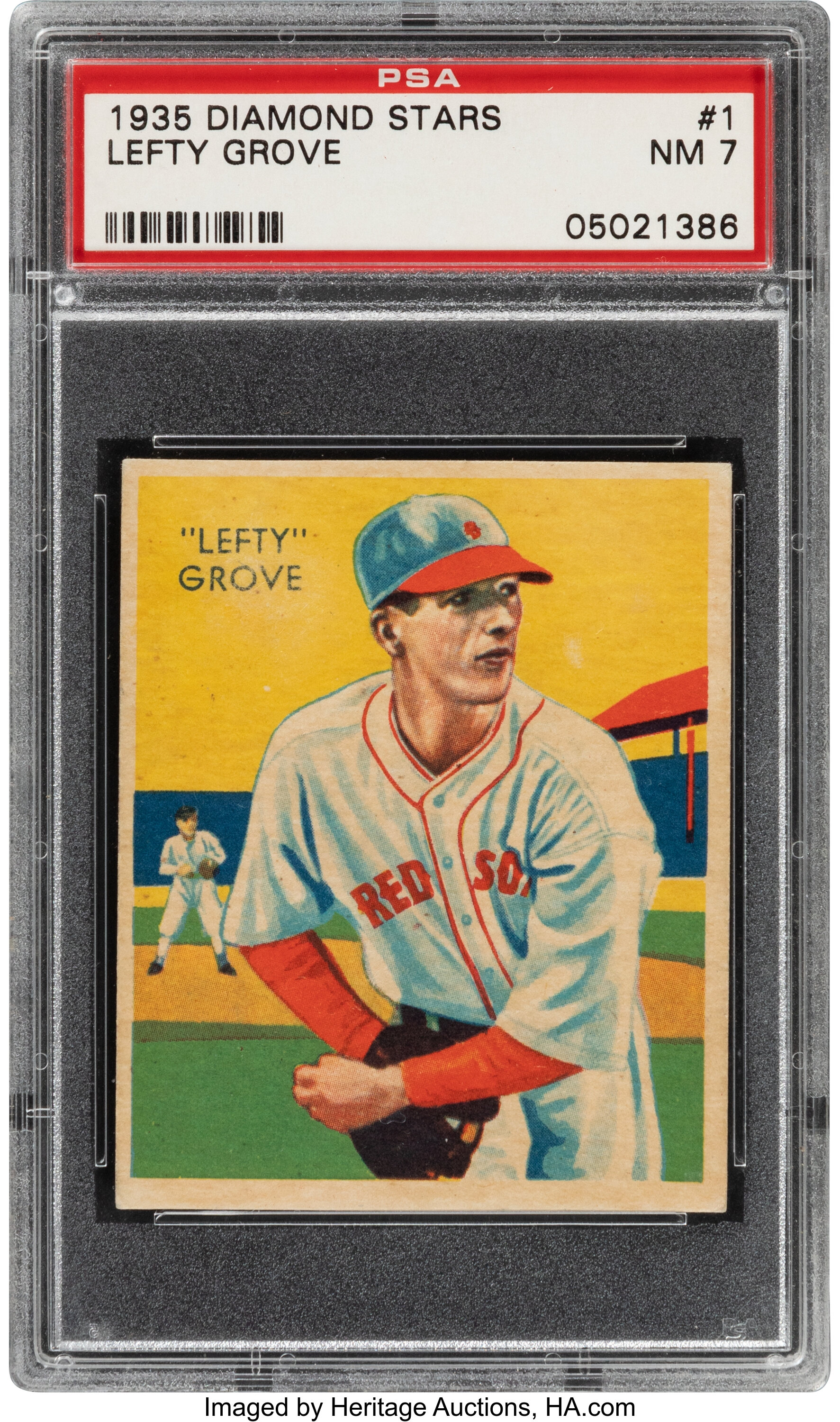 1934 36 Diamond Stars Lefty Grove 1935 Green 1 Psa Nm 7 Lot Heritage Auctions