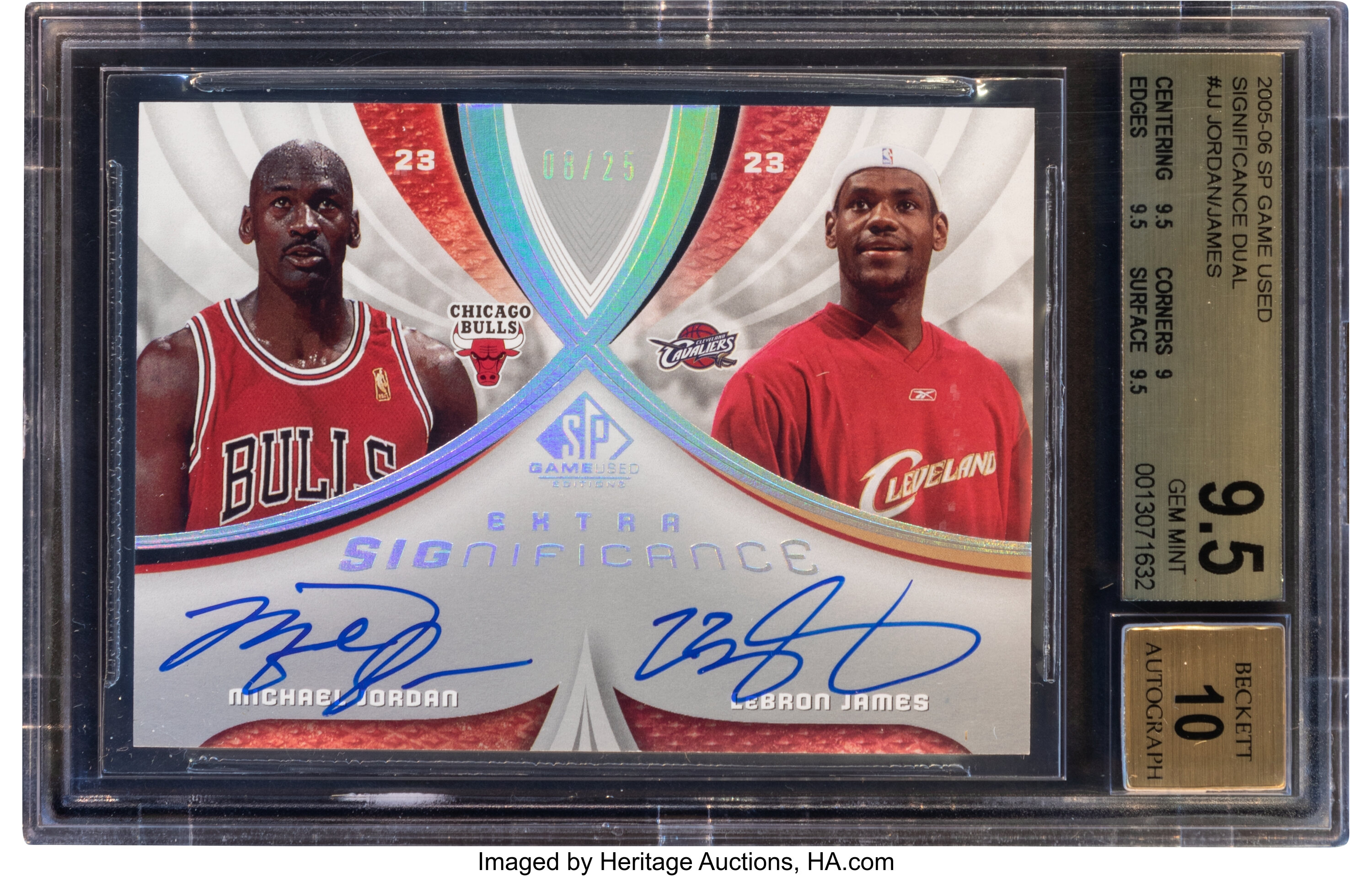 Jordan, LeBron headline Lelands auction - Sports Collectors Digest