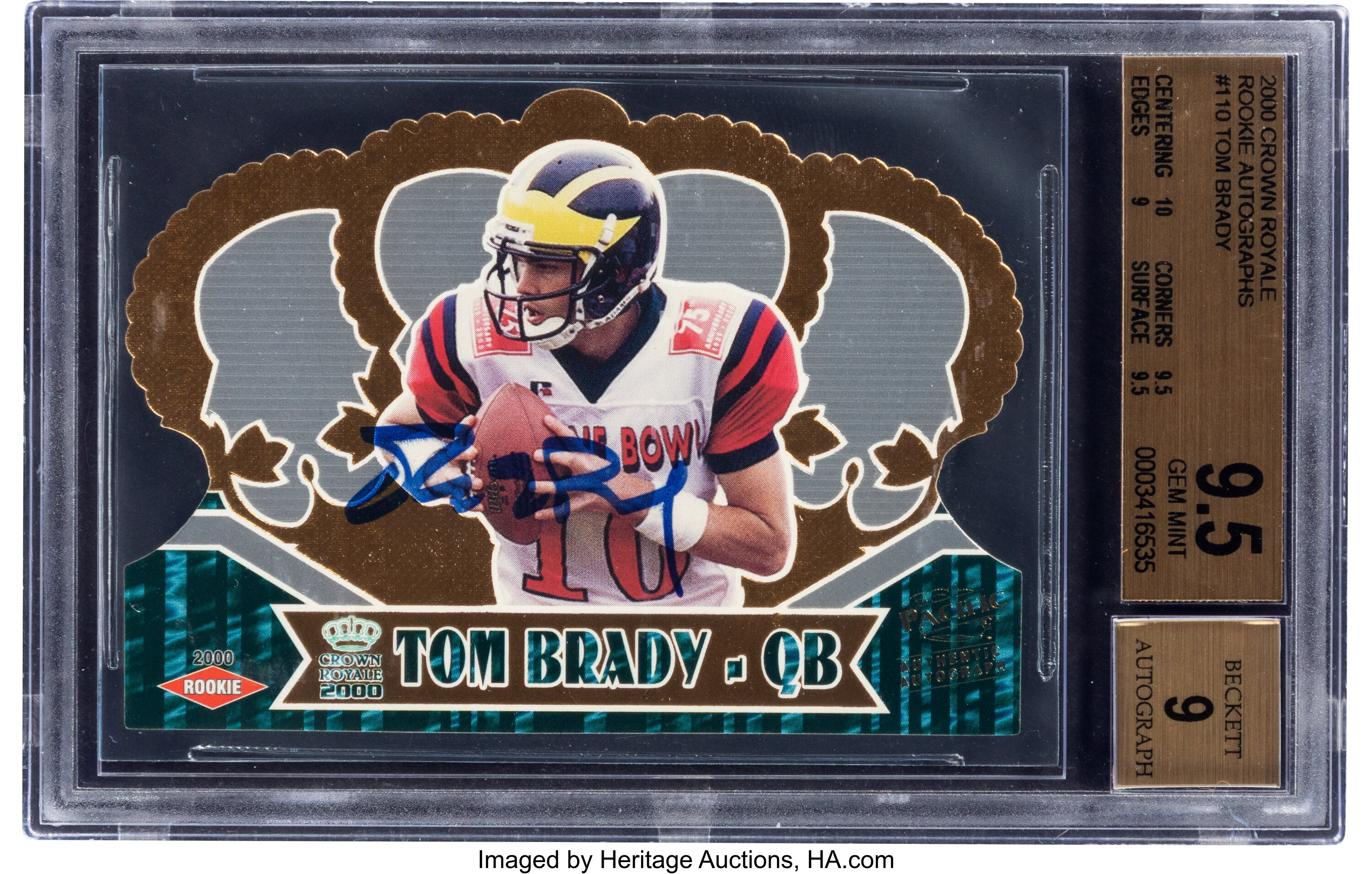 Tom Brady Rookie Autographs Guide, Gallery and Details